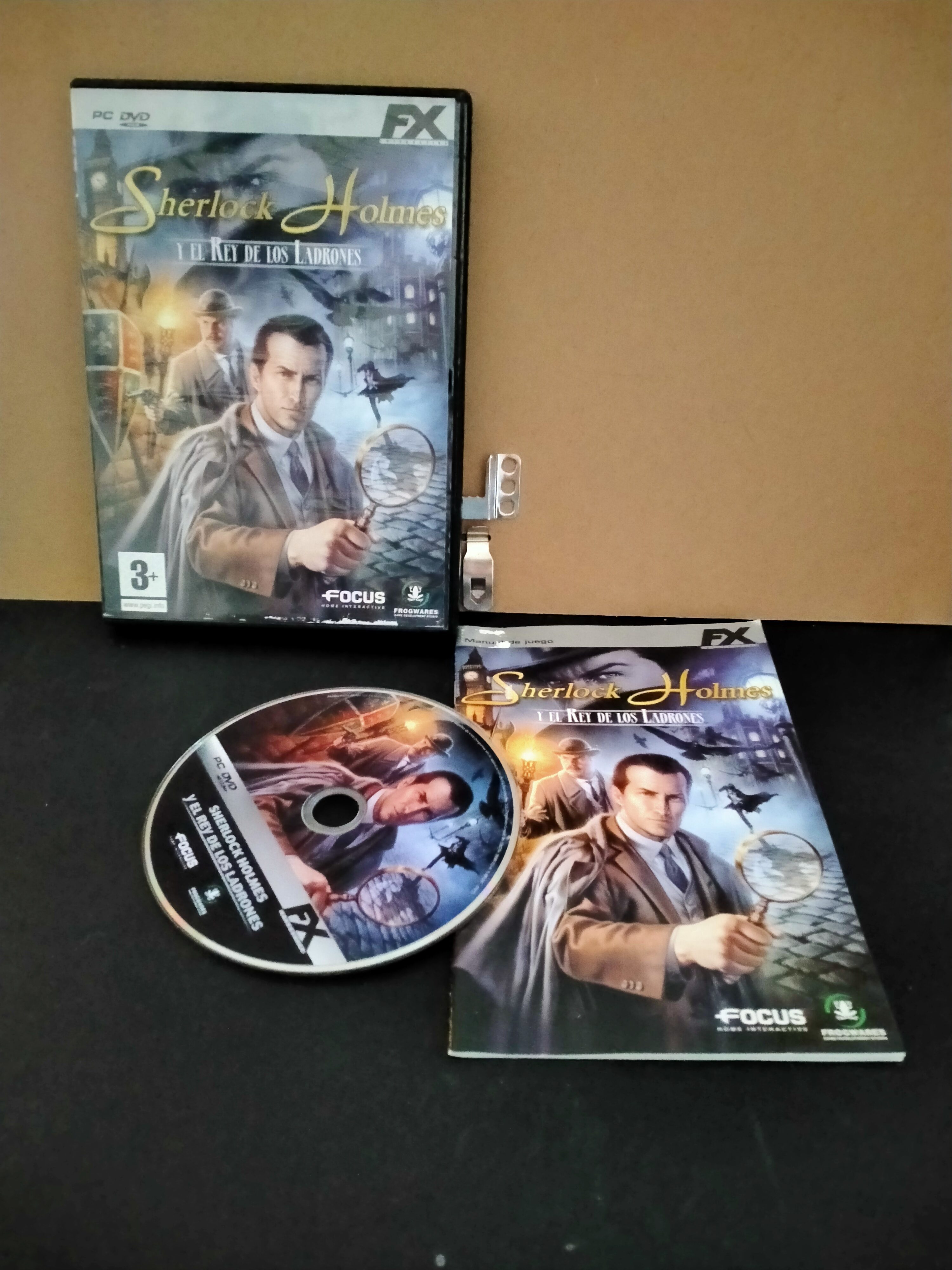 Edición física de Sherlock Holmes y el Rey de los ladrones