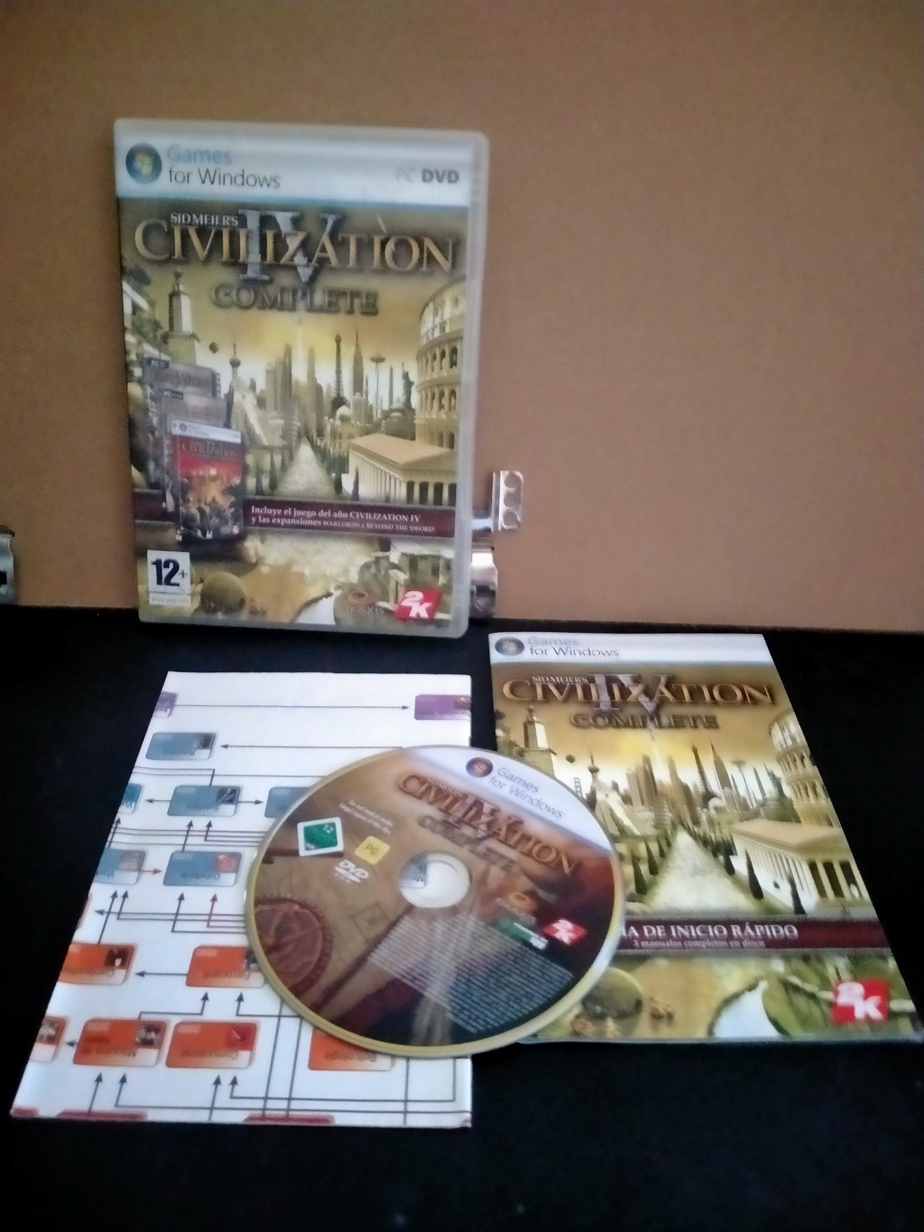 Edición física de Sid Meier's Civilization IV: Complete