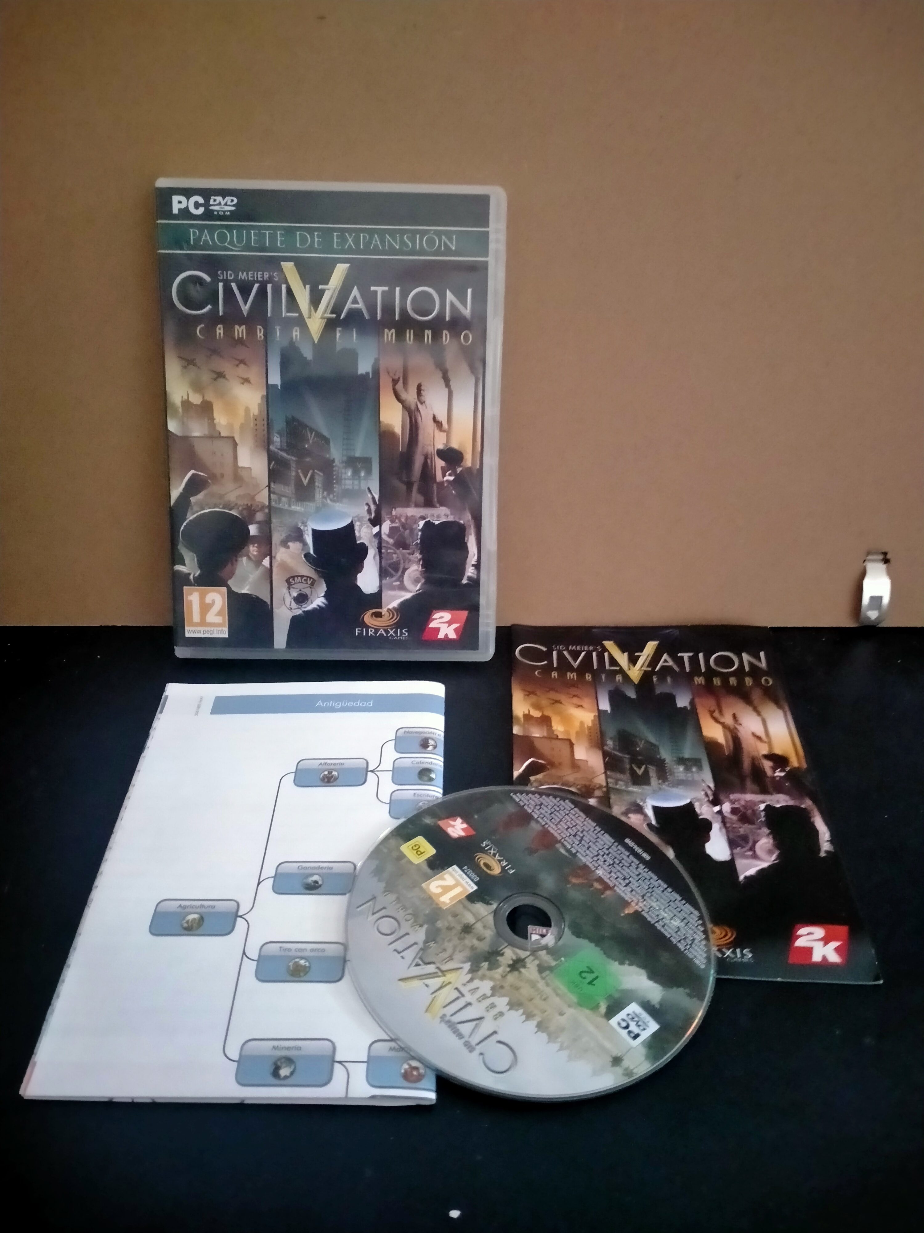 Edición física de Sid Meier's Civilization V: Cambia el Mundo