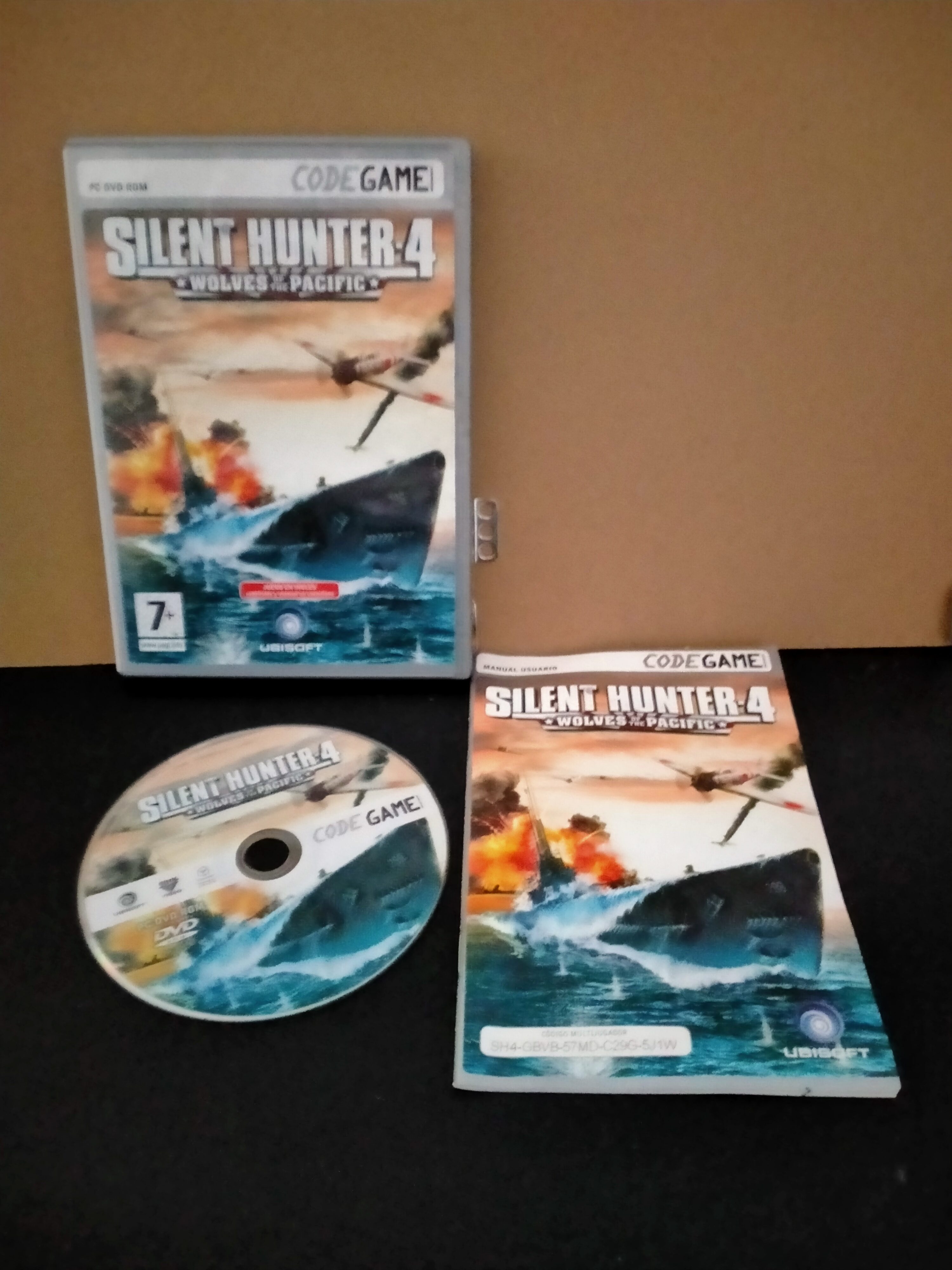 Edición física de Silent Hunter 4: Wolves of the Pacific