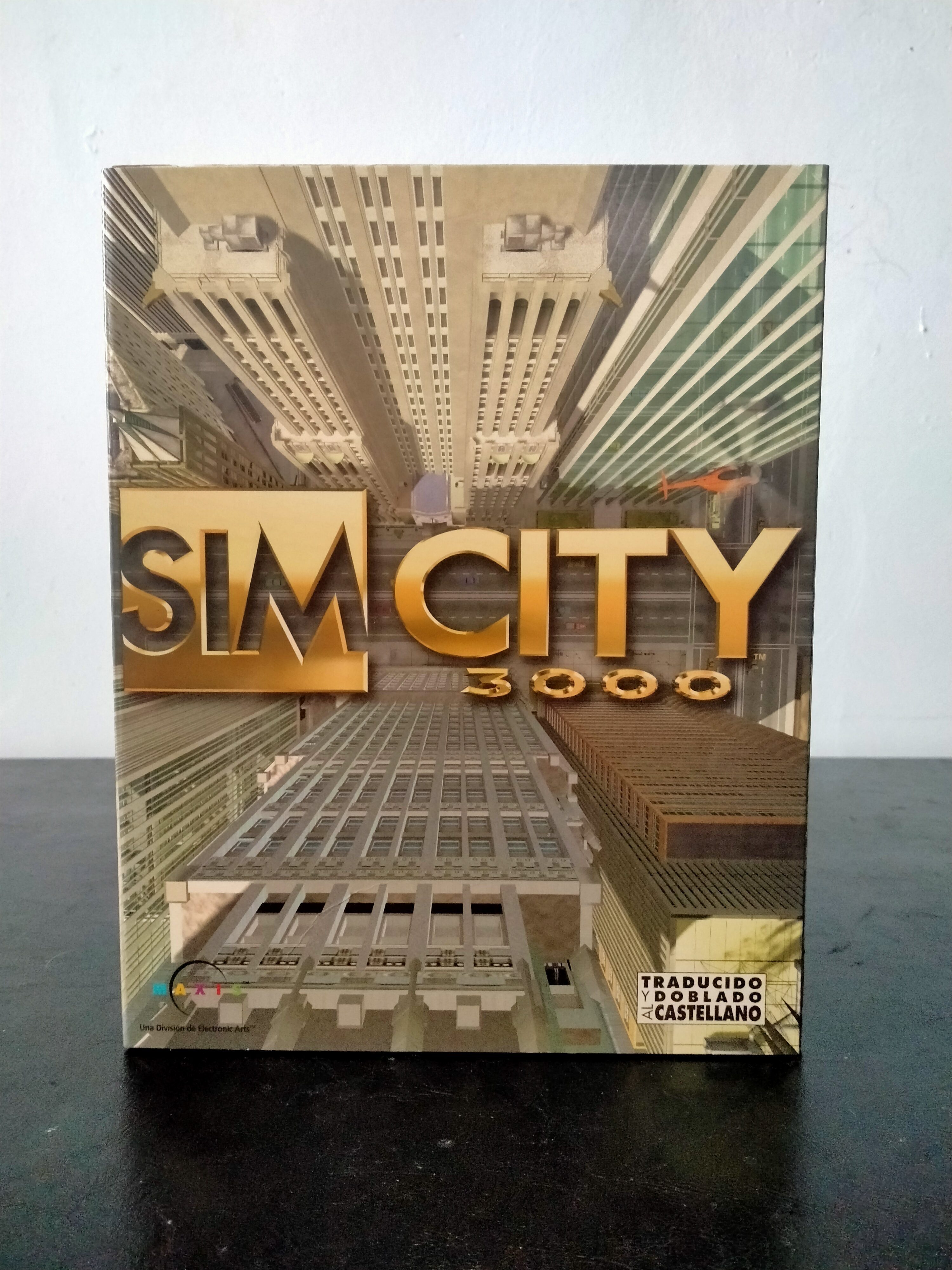 Edición física de SimCity 3000