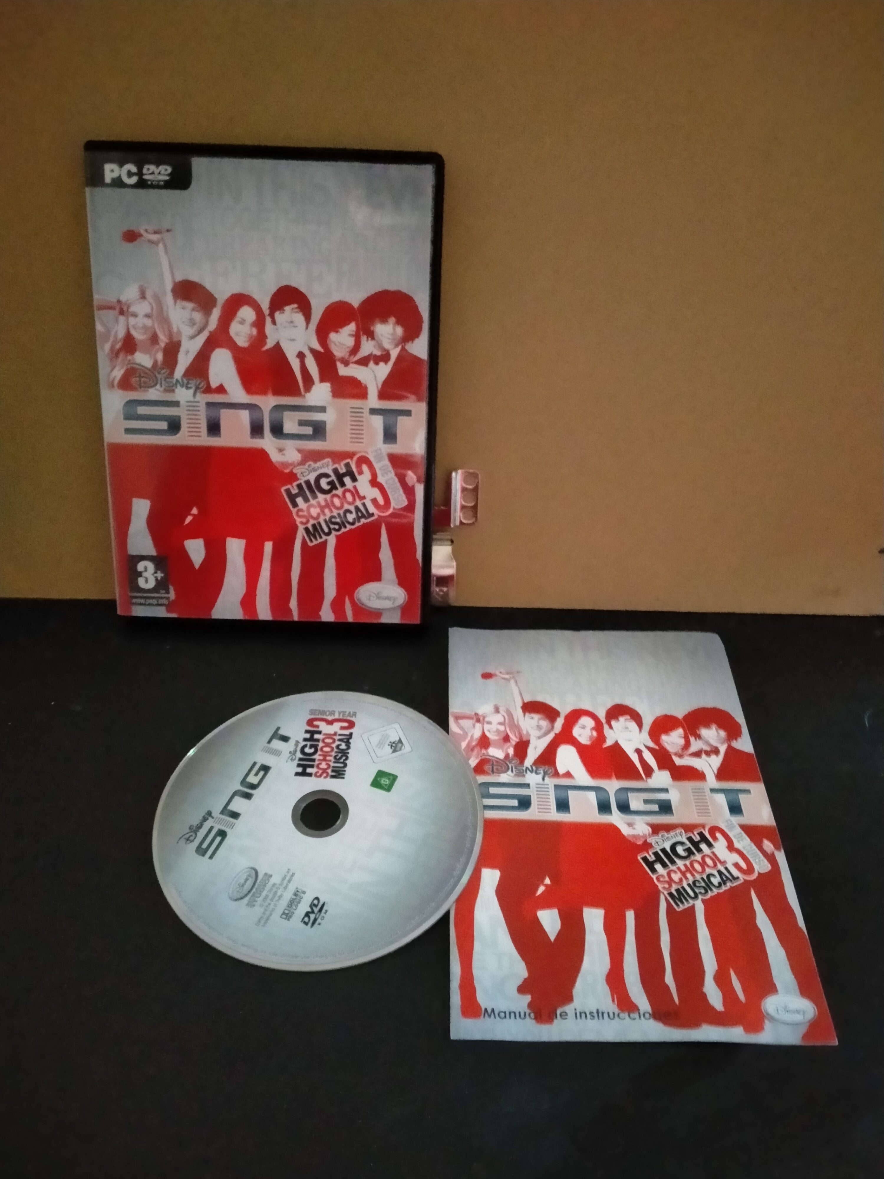 Edición física de Sing It: High School Musical 3