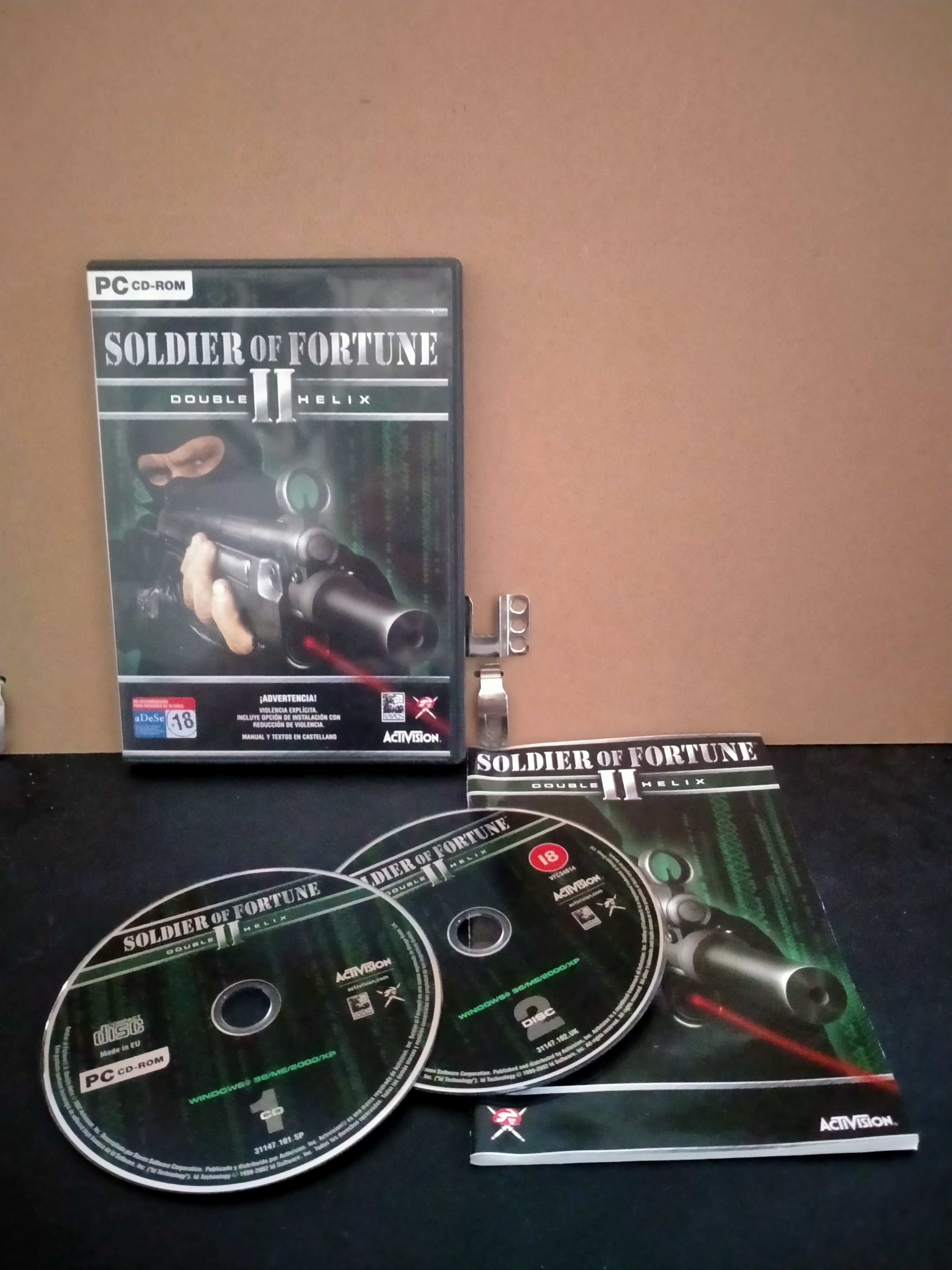 Edición física de Soldier of Fortune II: Double Helix