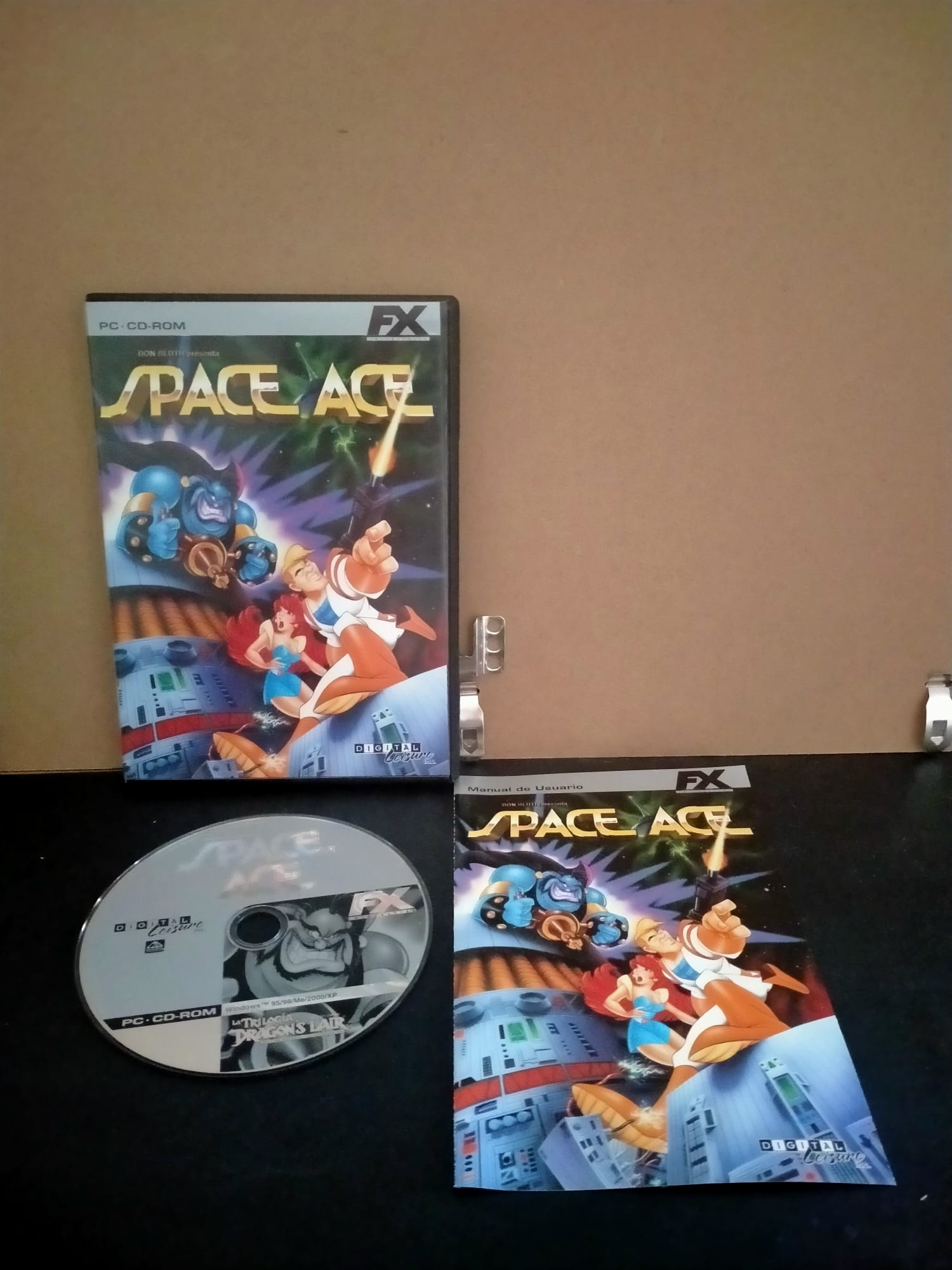 Edición física de Space Ace