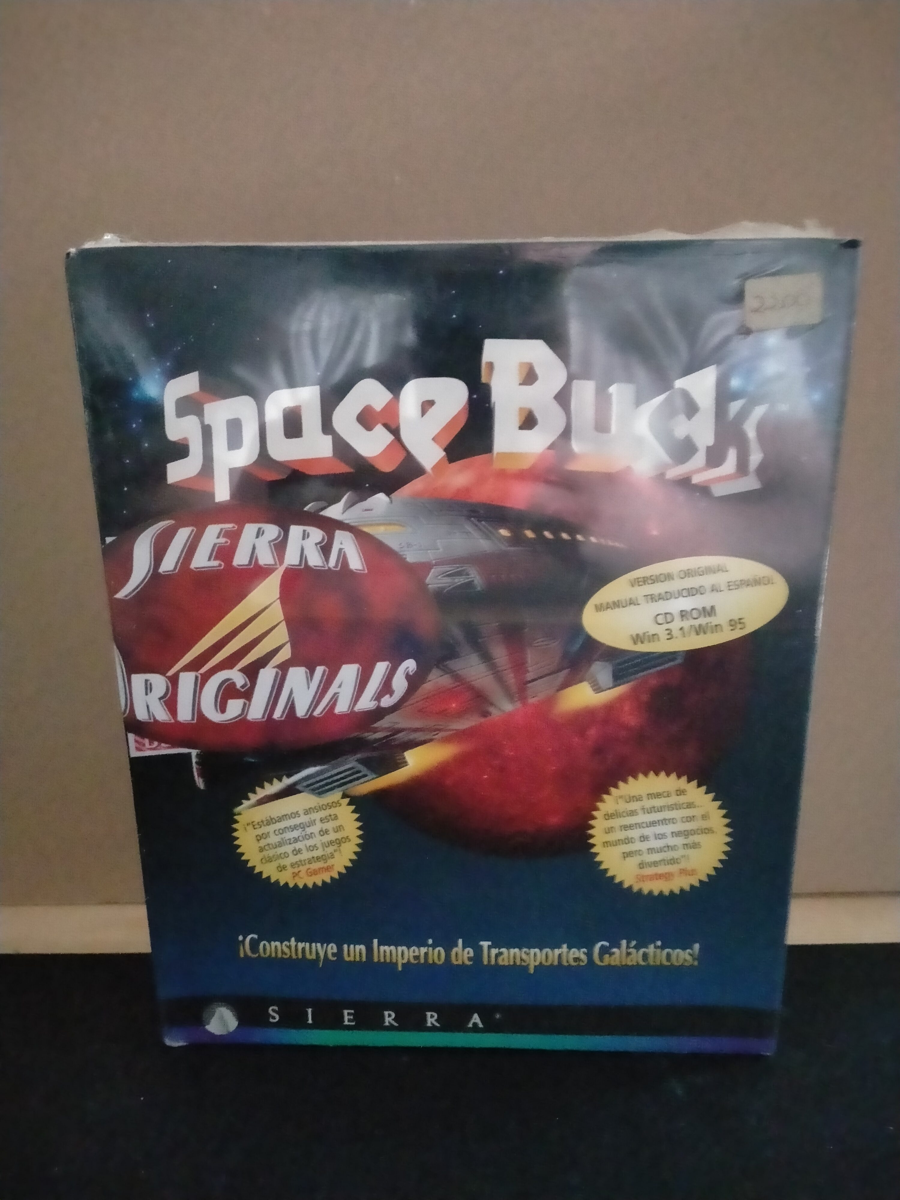Edición física de Space Bucks