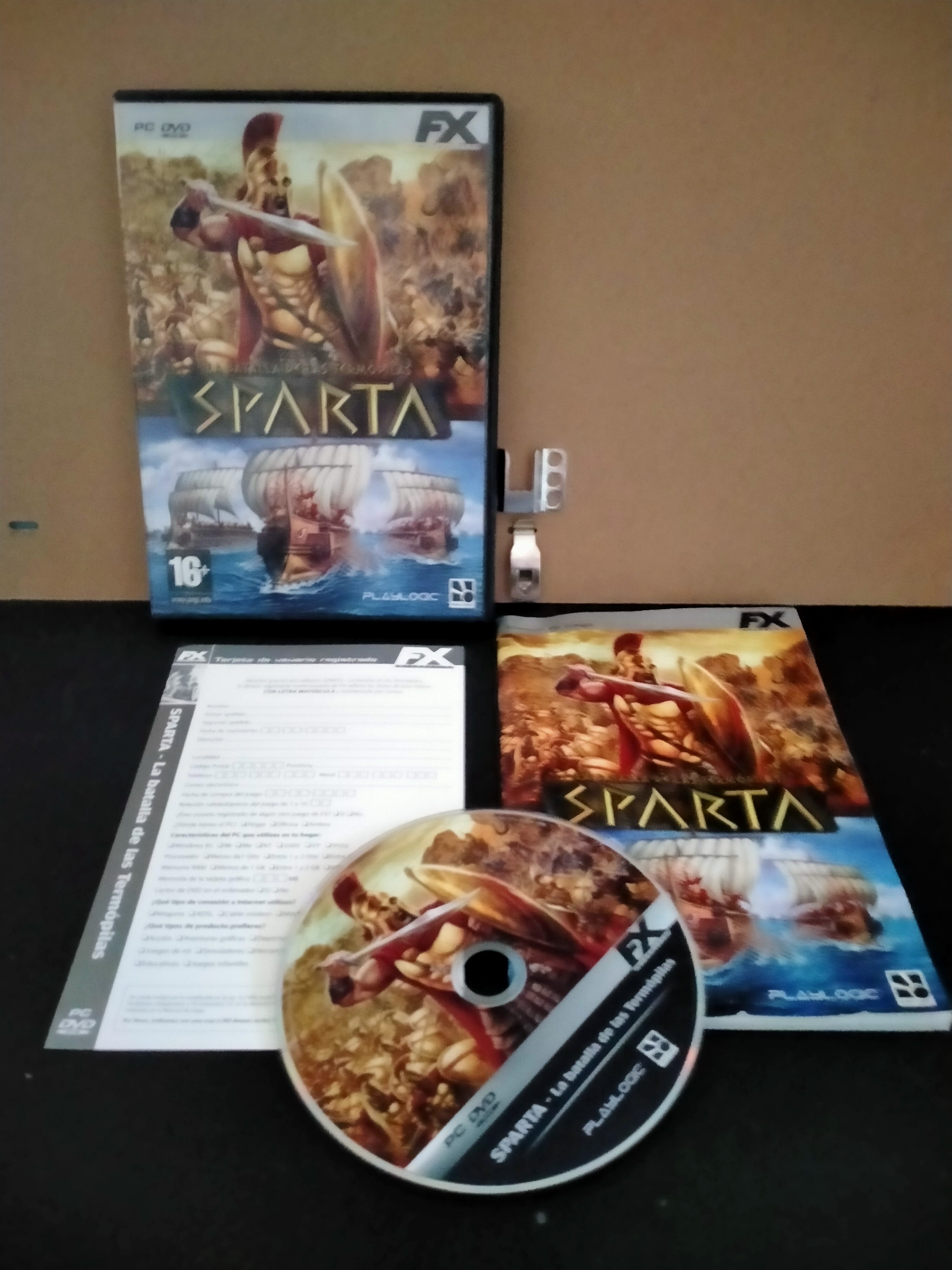 Edición física de Sparta: La Batalla de las Termópilas