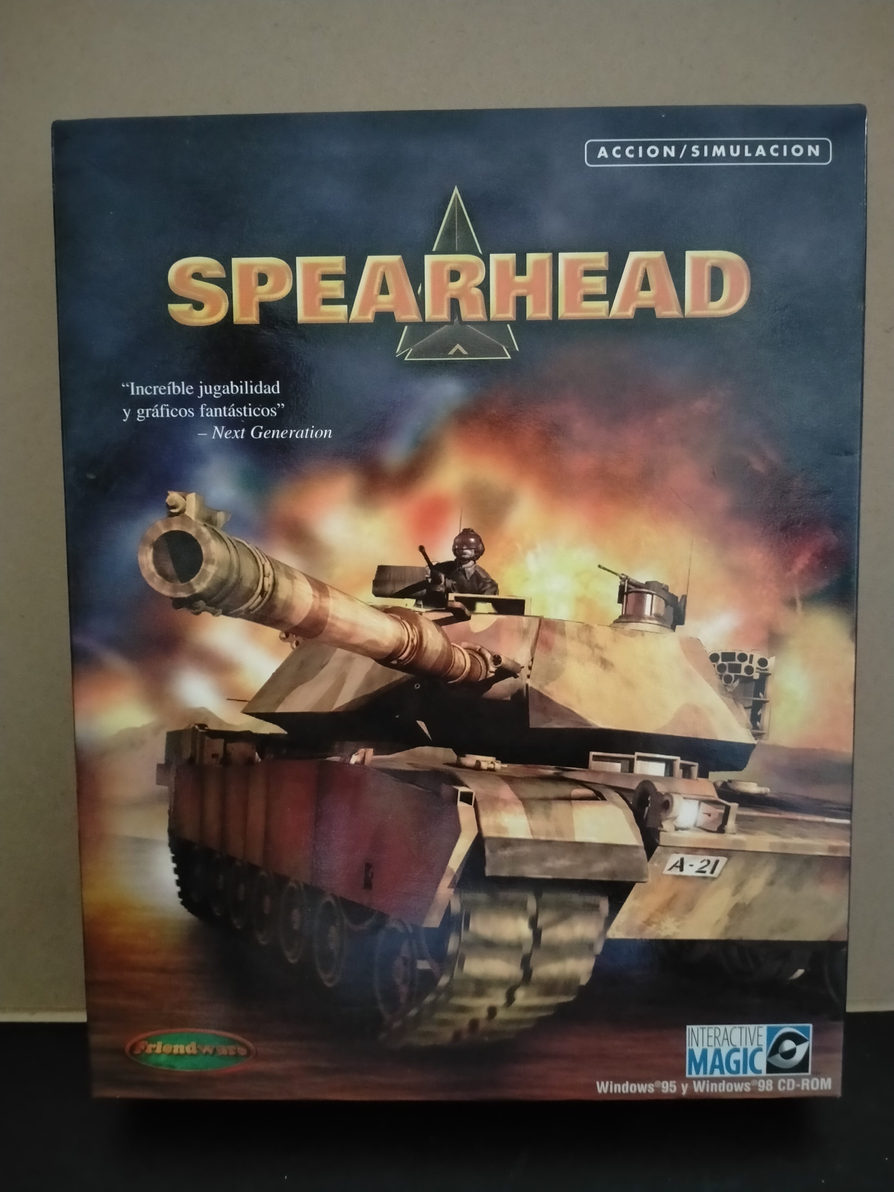 Edición física de Spearhead