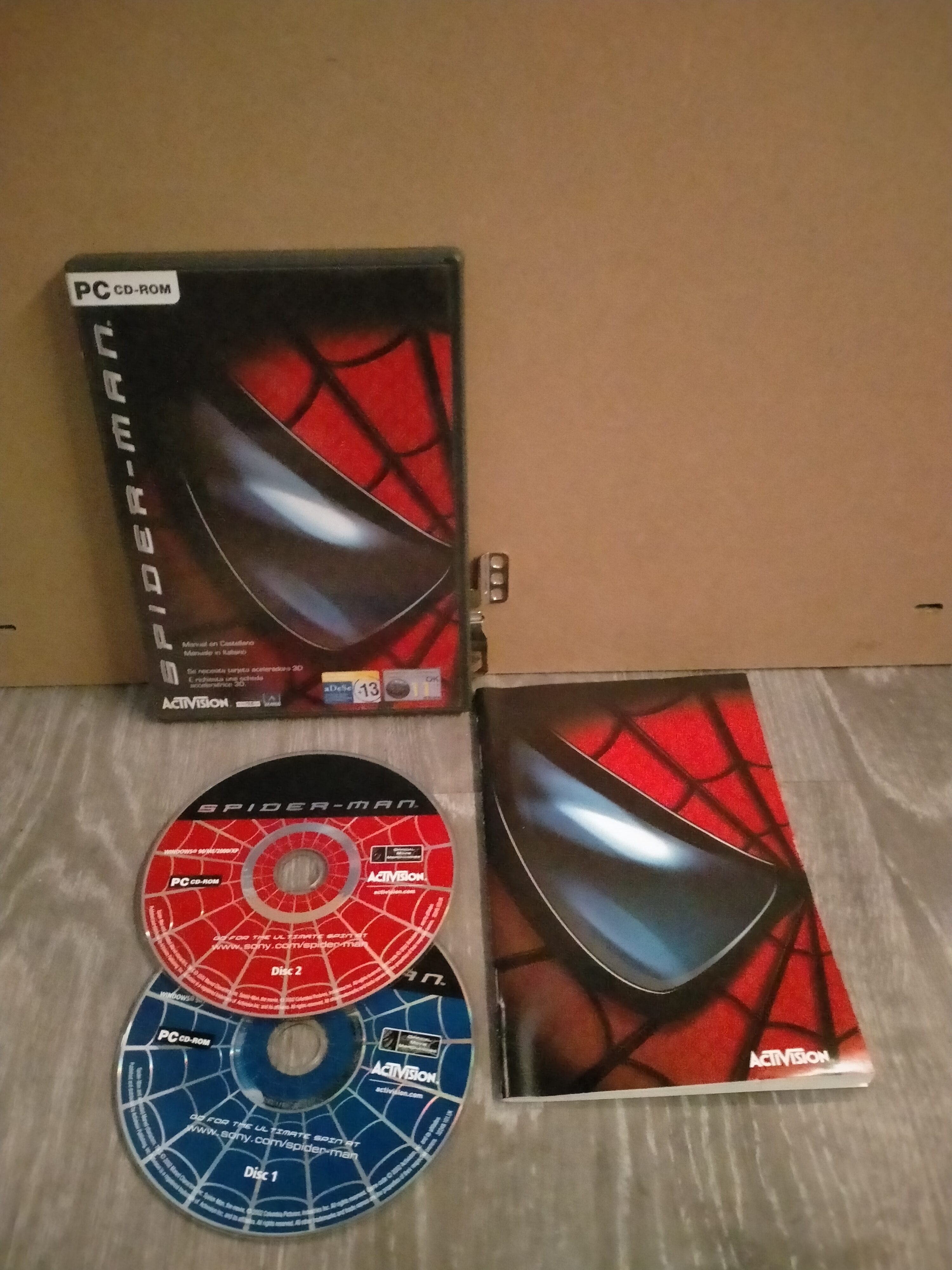 Edición física de Spider-Man