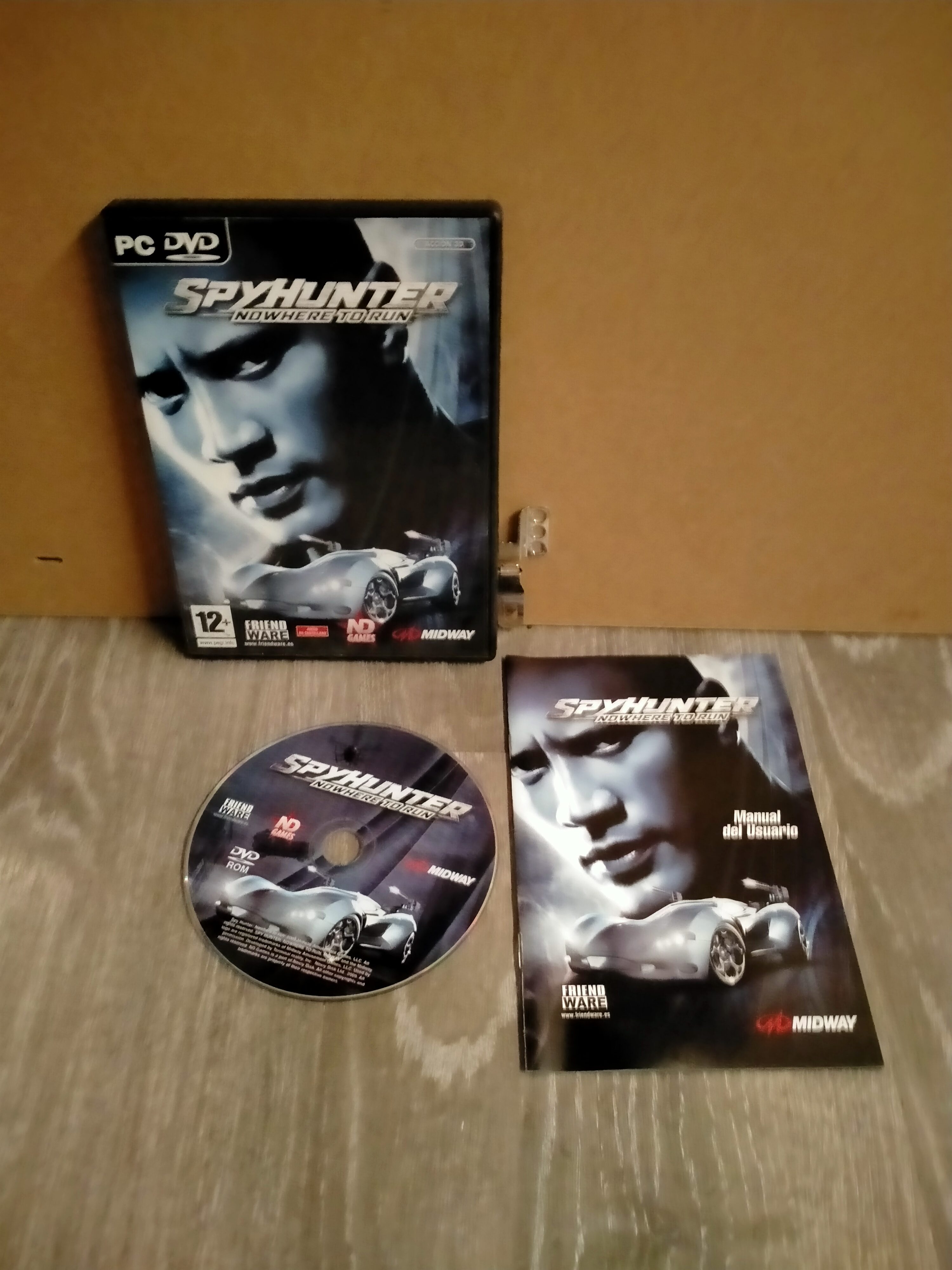 Edición física de SpyHunter: Nowhere to Run