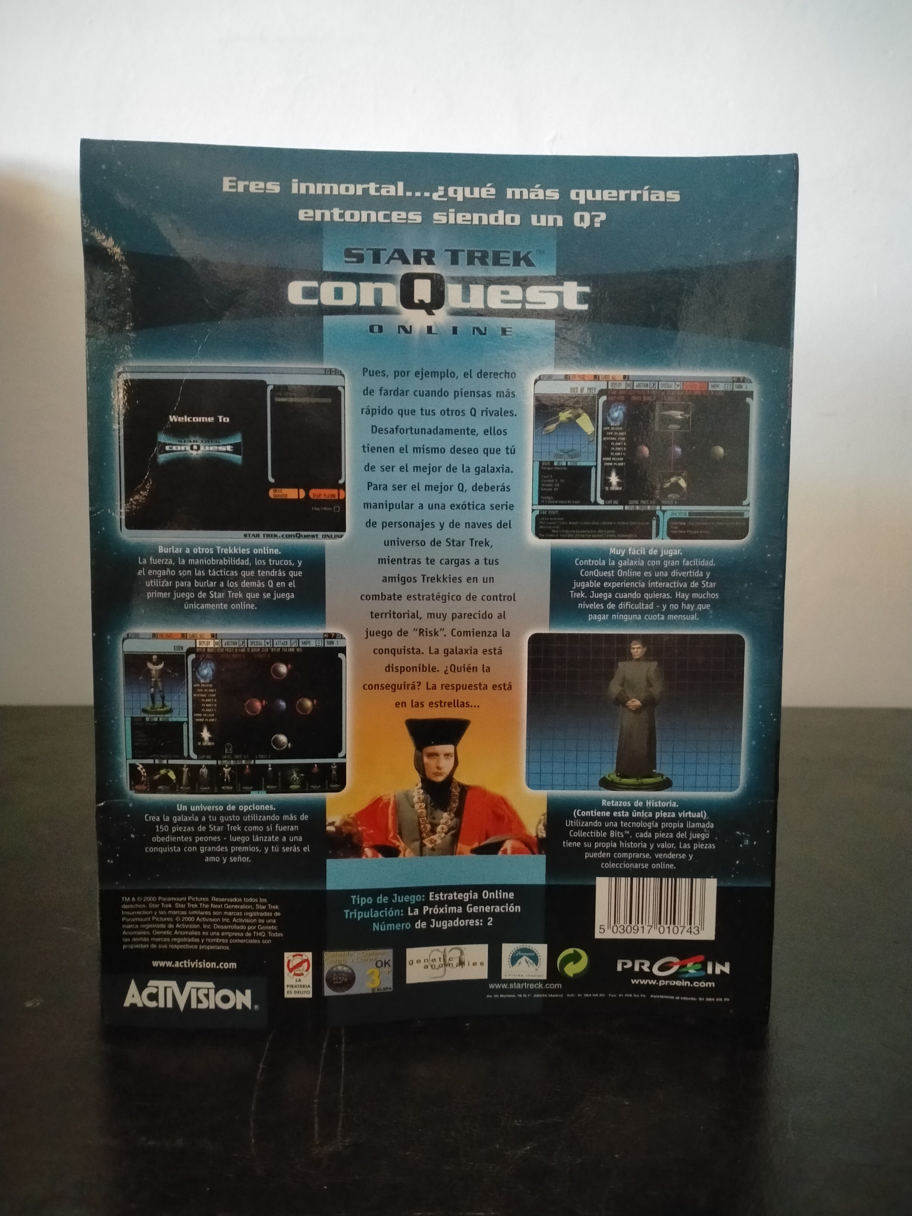 Imagen documental 2 de Star Trek: ConQuest Online, formato Big Box, para Windows 95, Windows 98