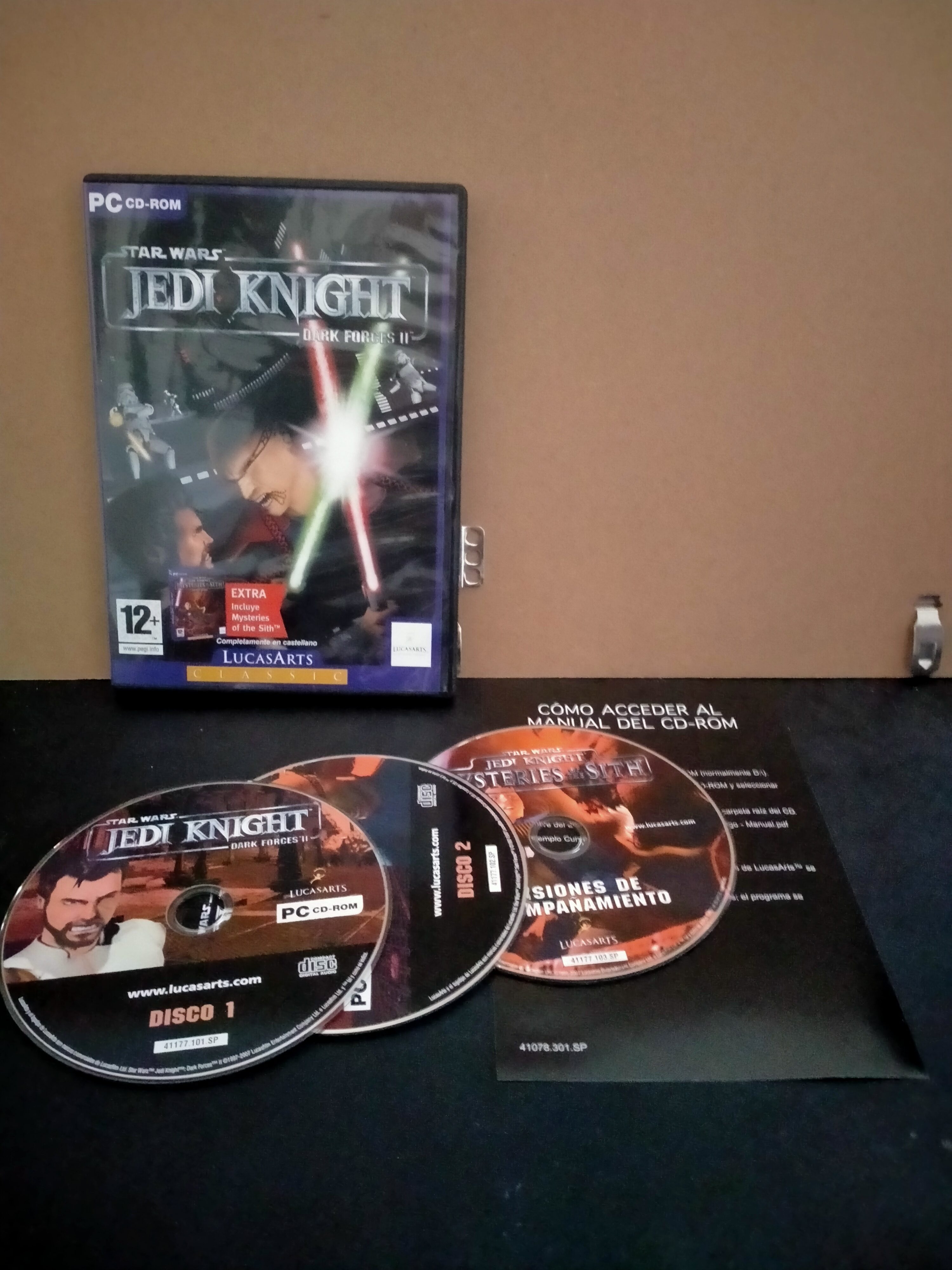 Edición física de Star Wars: Dark Forces II - Jedi Knight