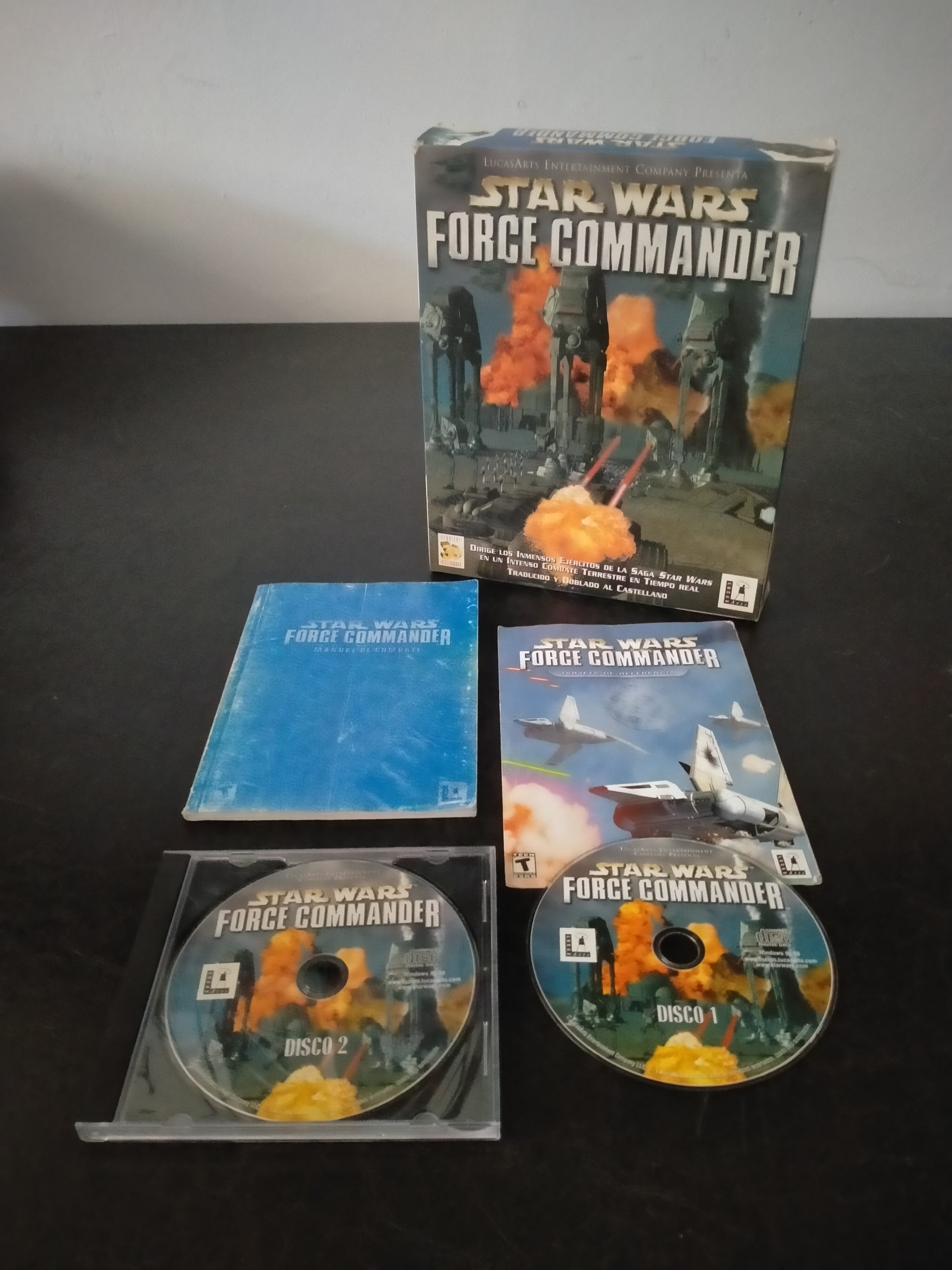 Imagen documental 3 de Star Wars: Force Commander, formato Big Box, para Windows 95, Windows 98