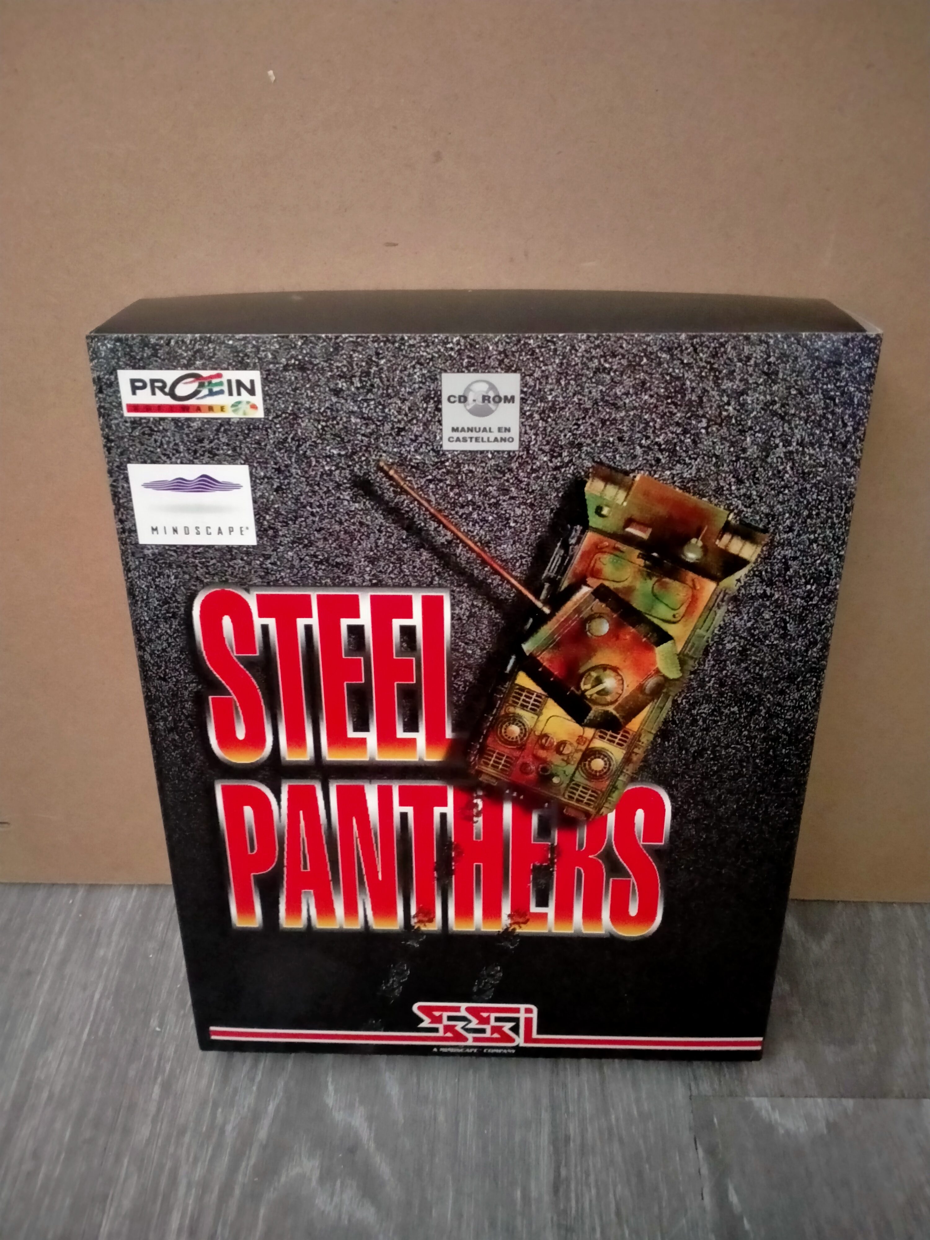 Edición física de Steel Panthers