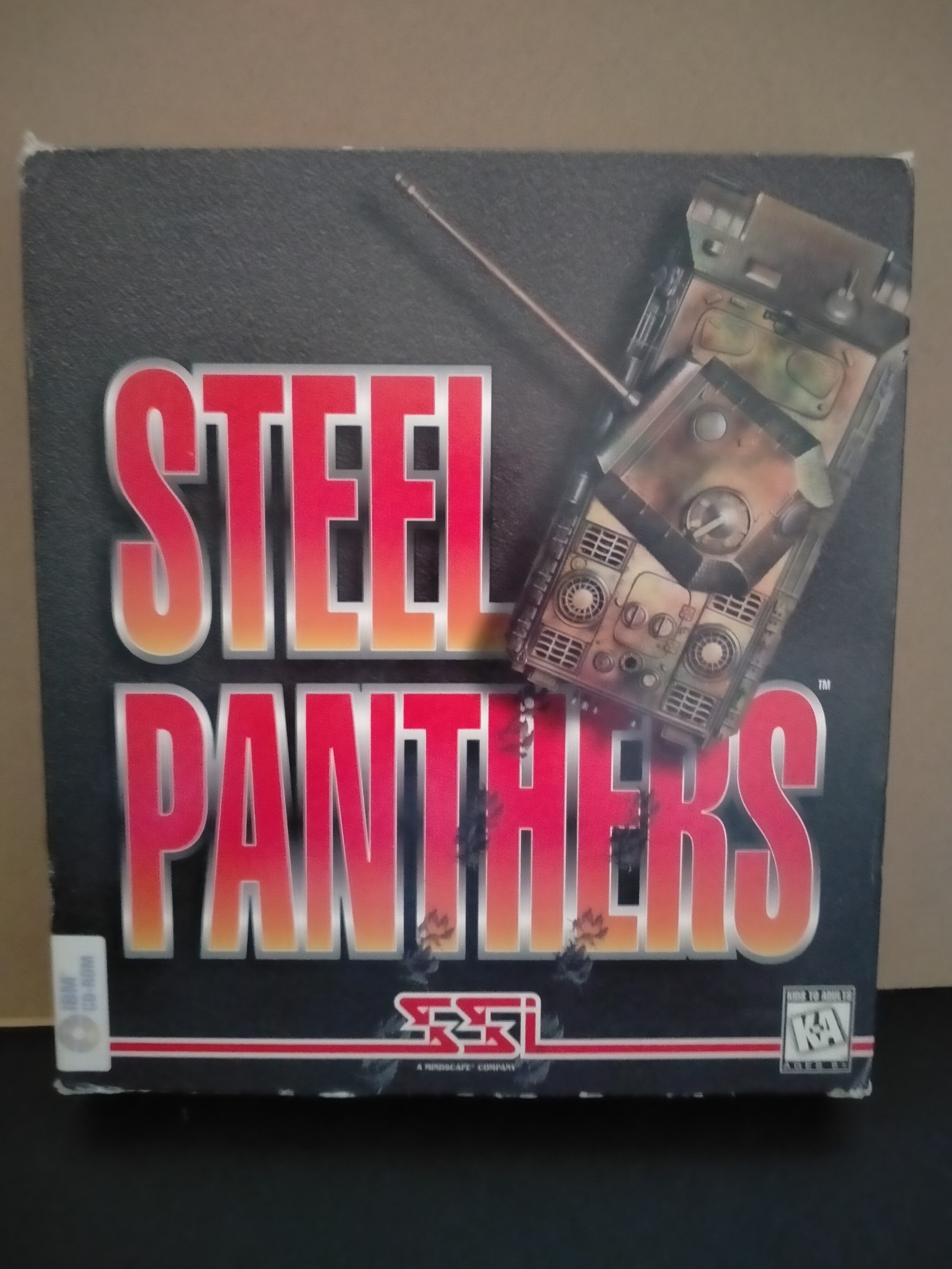 Edición física de Steel Panthers