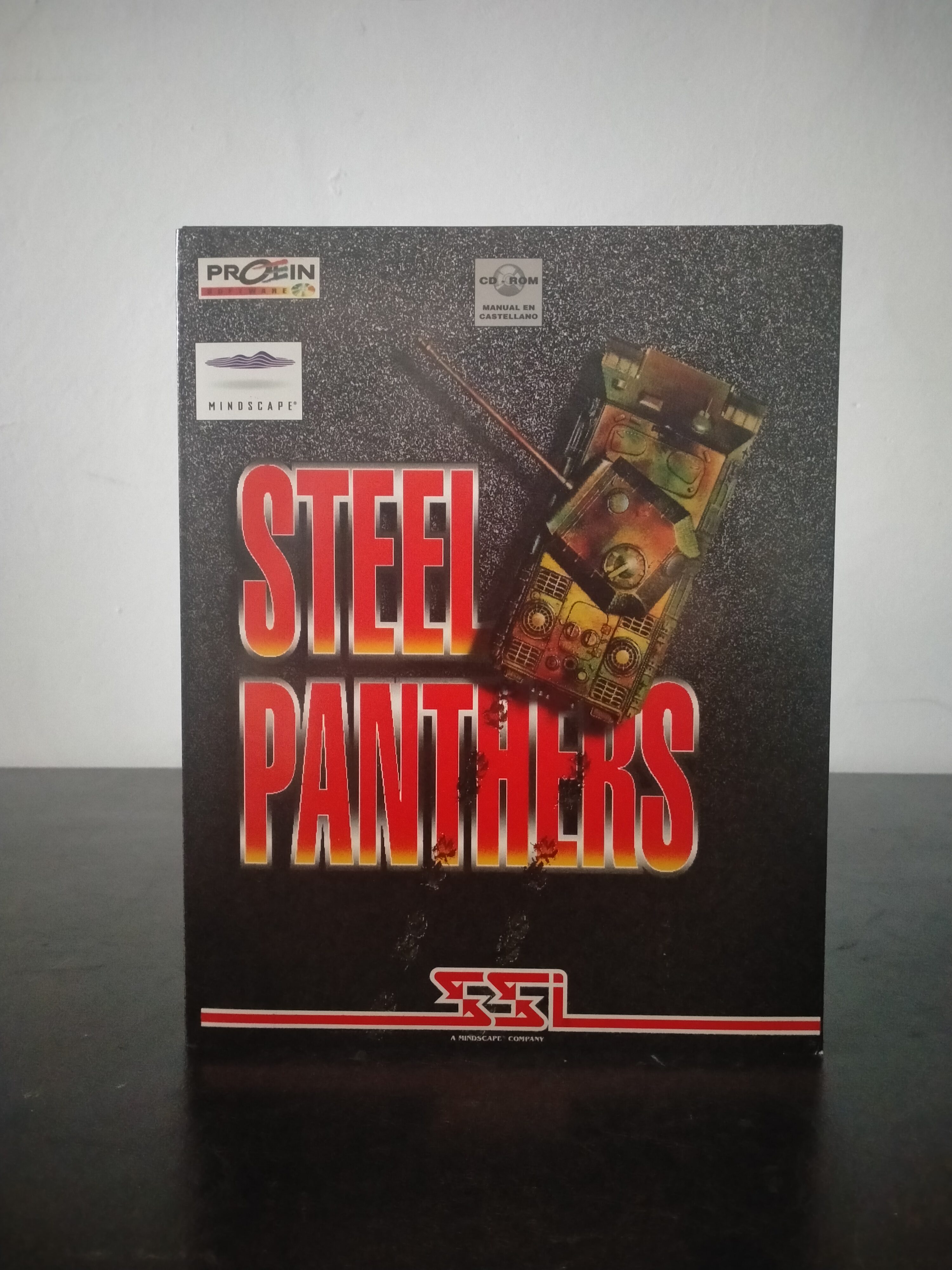 Edición física de Steel Panthers
