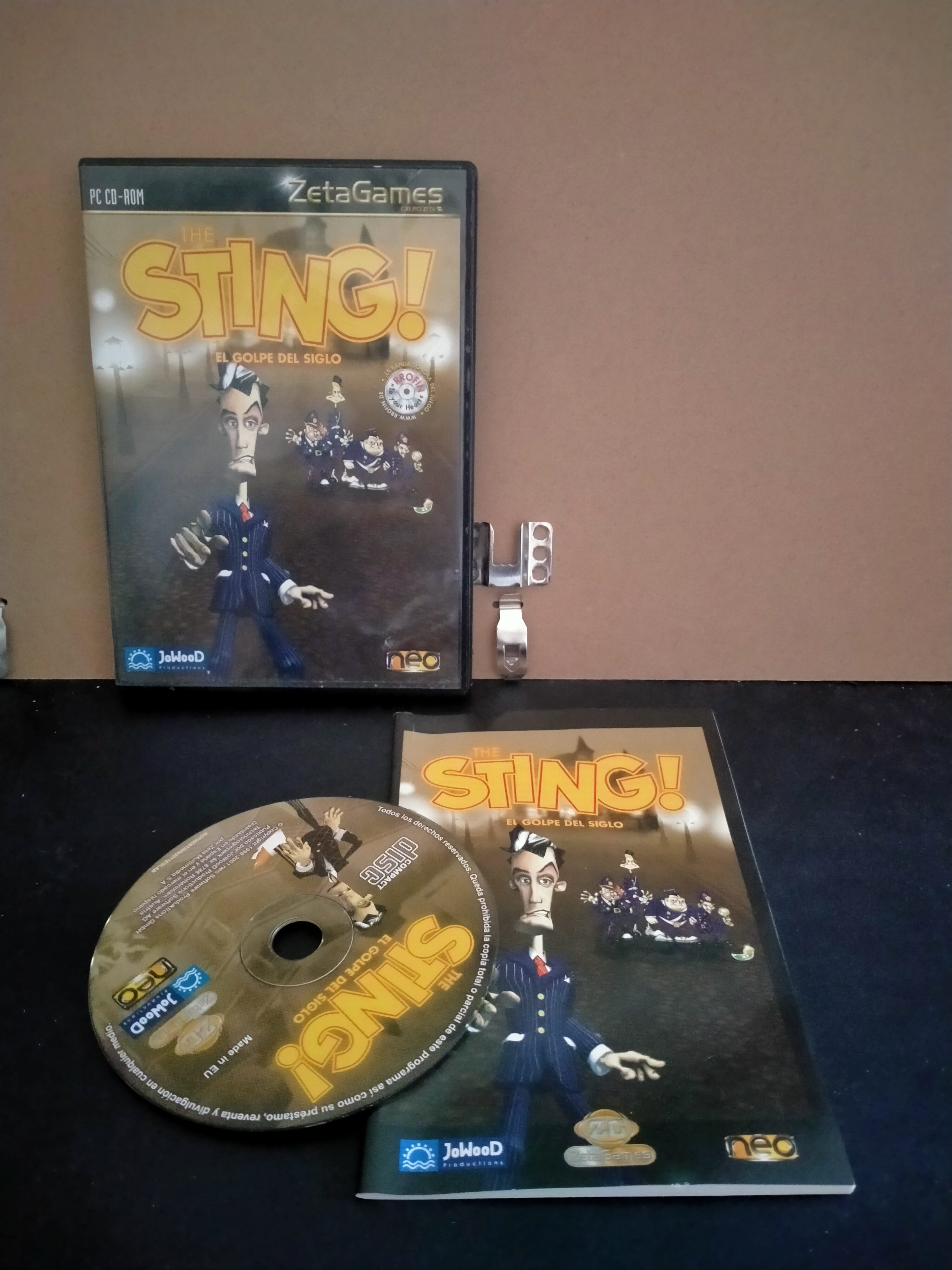 Edición física de Sting: El Golpe del Siglo