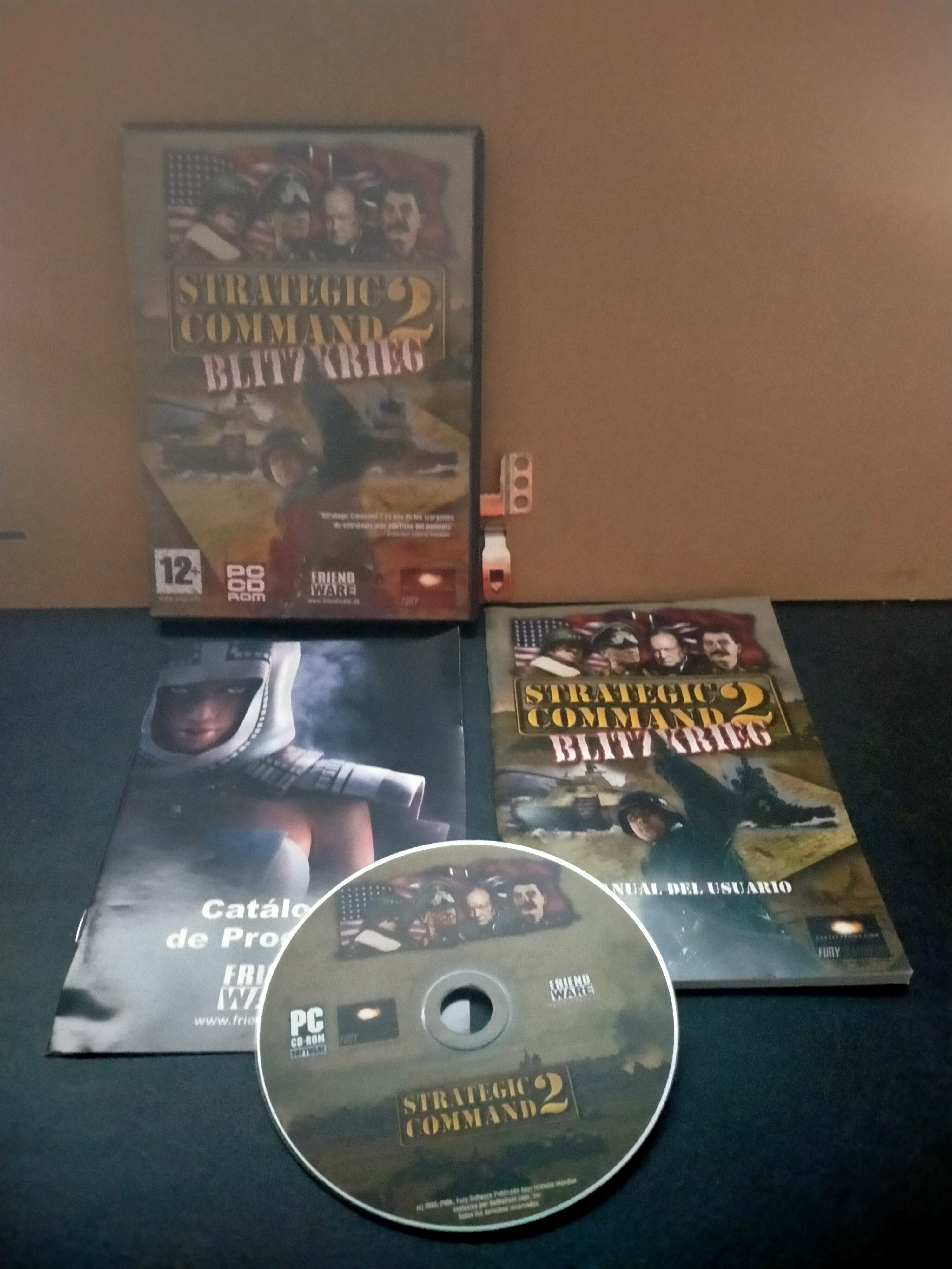 Edición física de Strategic Command 2: Blitzkrieg