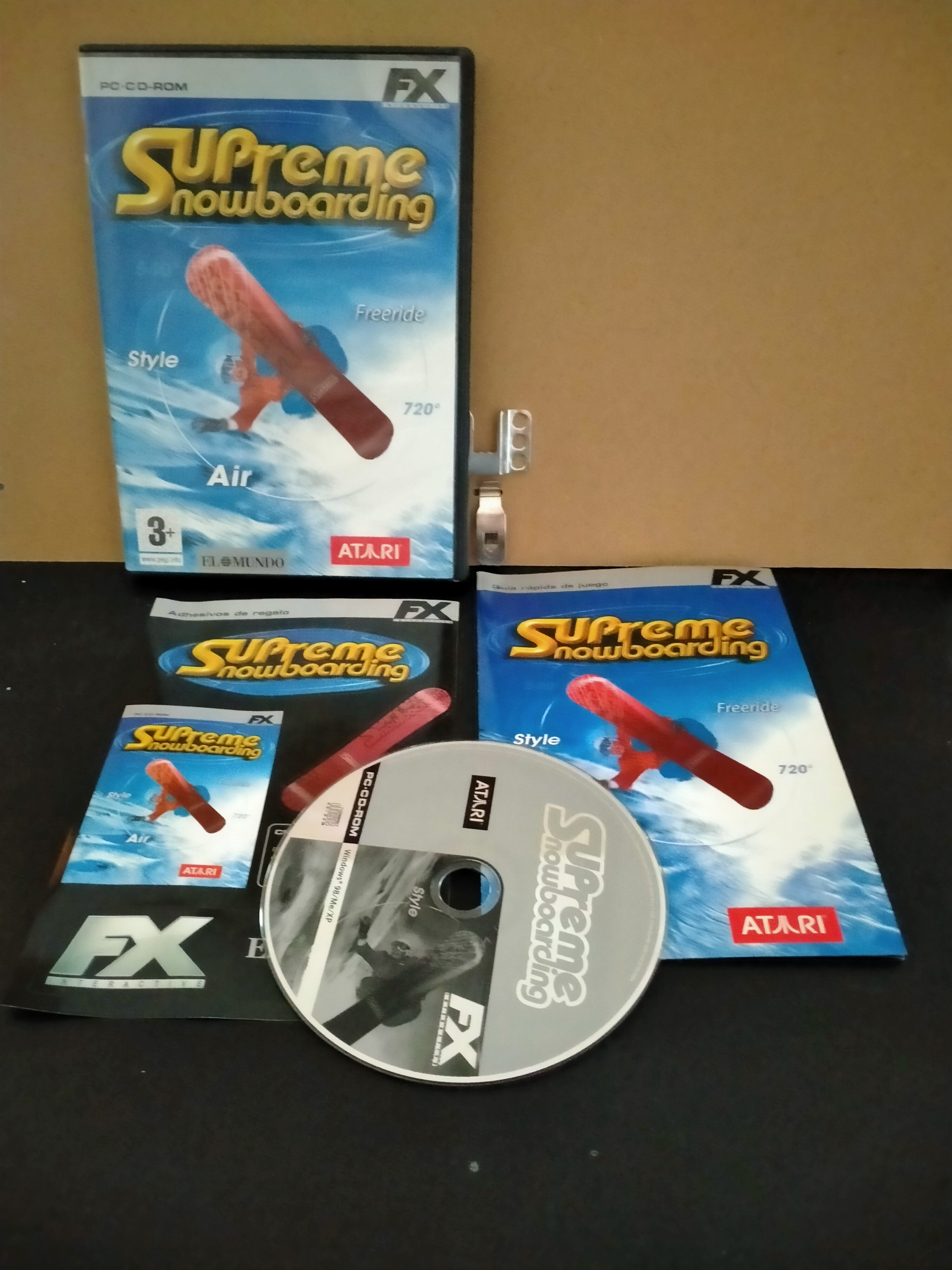 Edición física de Supreme Snowboarding