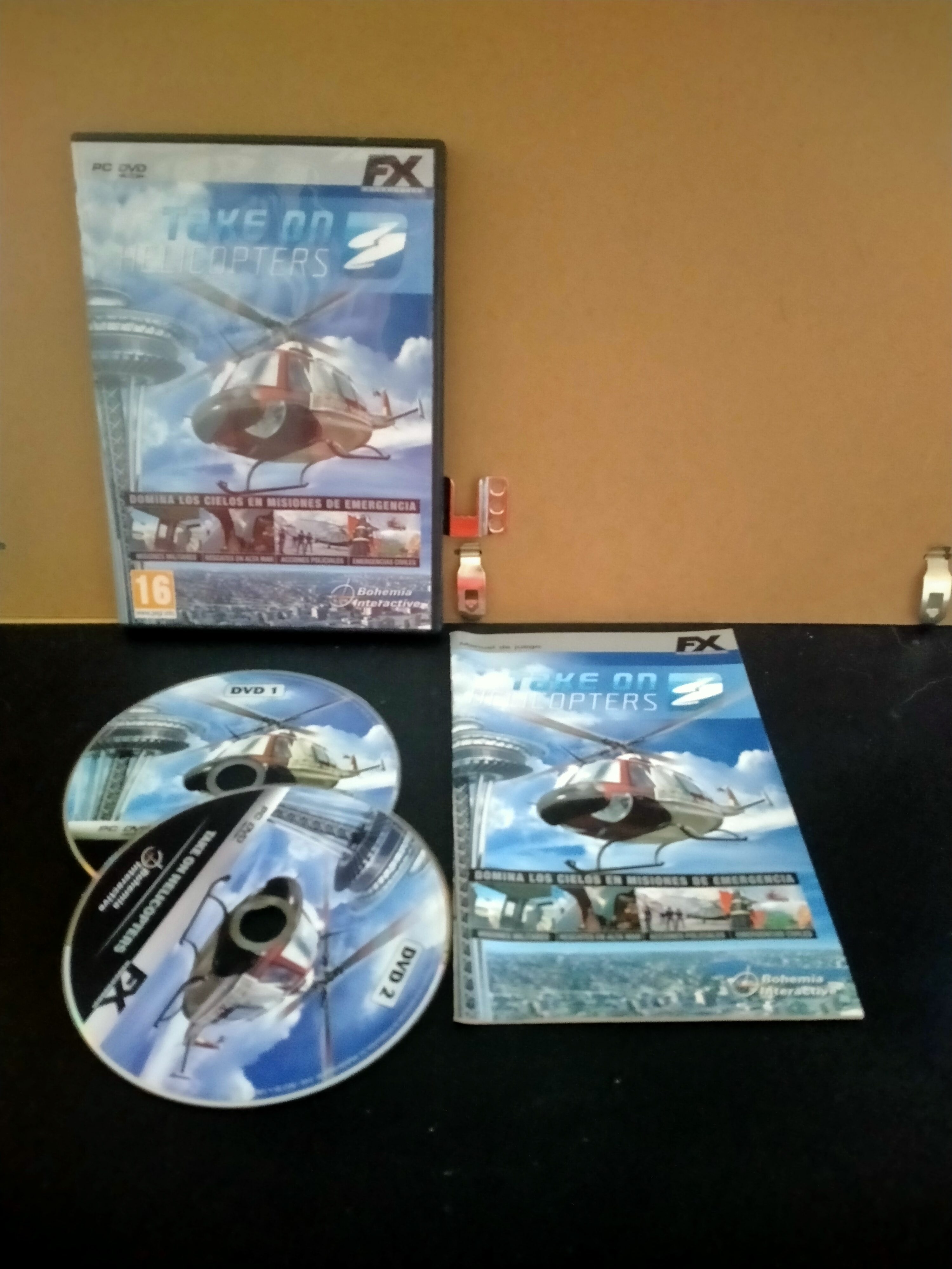 Edición física de Take On Helicopters