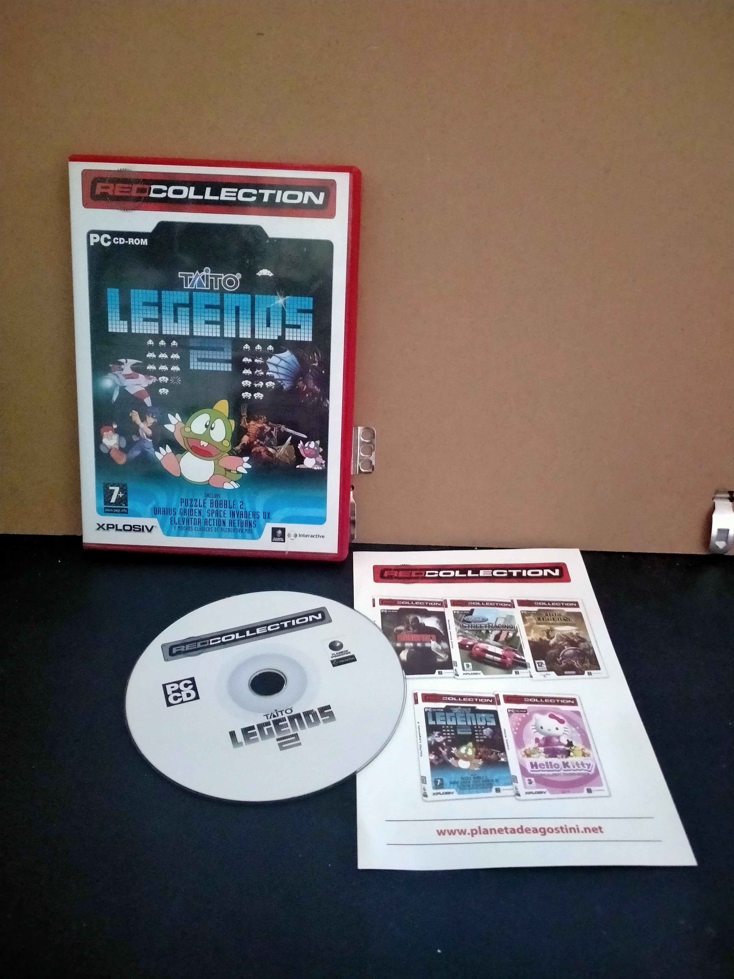 Edición física de Taito Legends 2