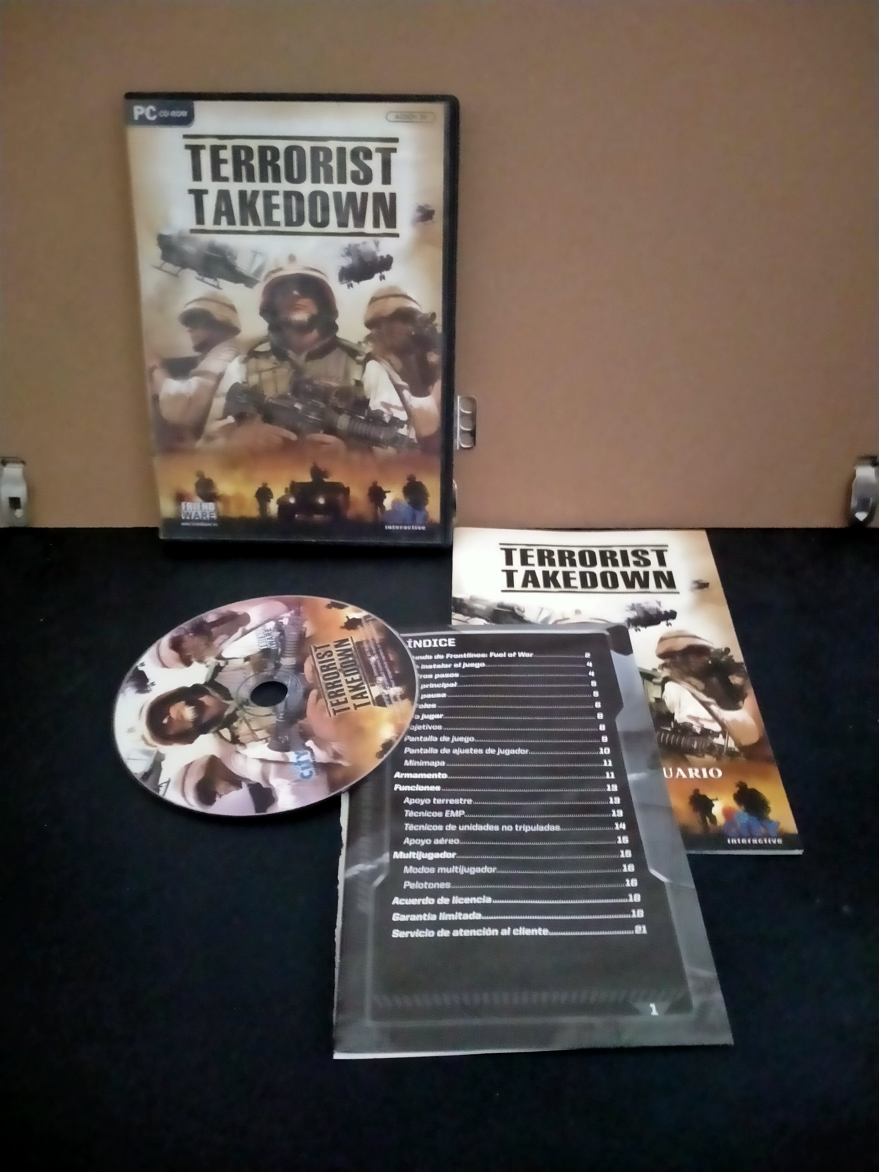 Edición física de Terrorist Takedown