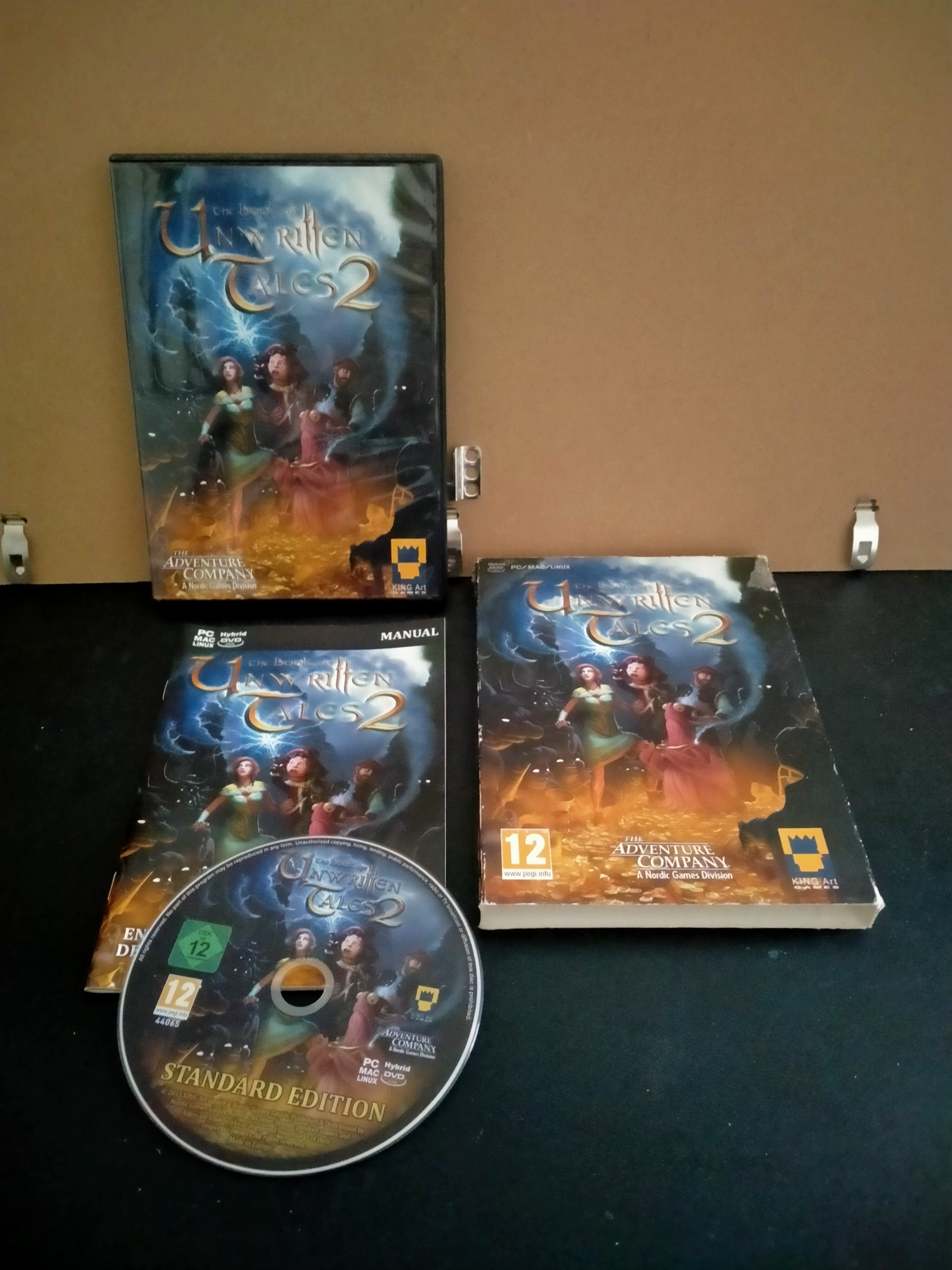 Edición física de The Book of Unwritten Tales 2