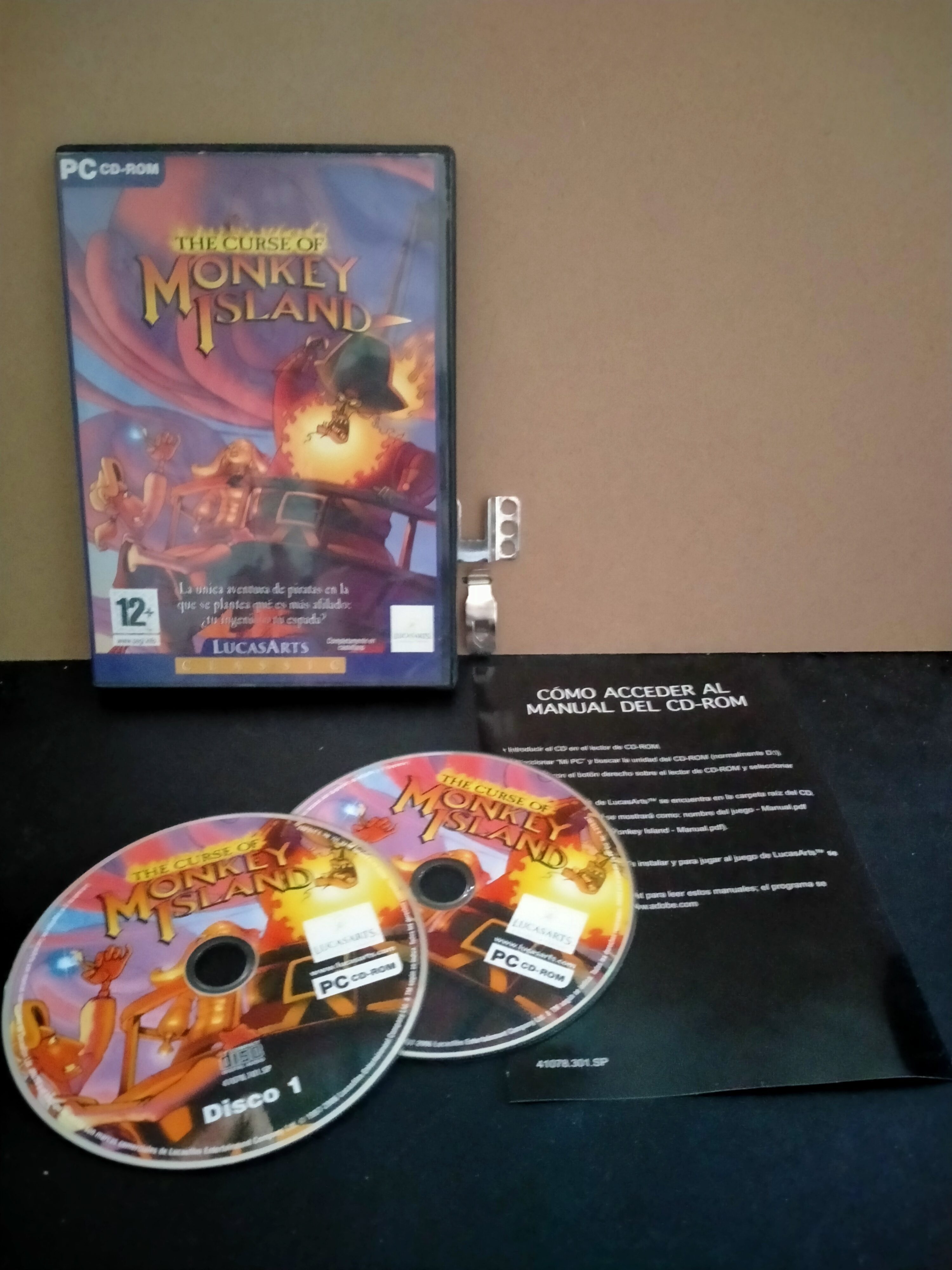 Edición física de The Curse of Monkey Island