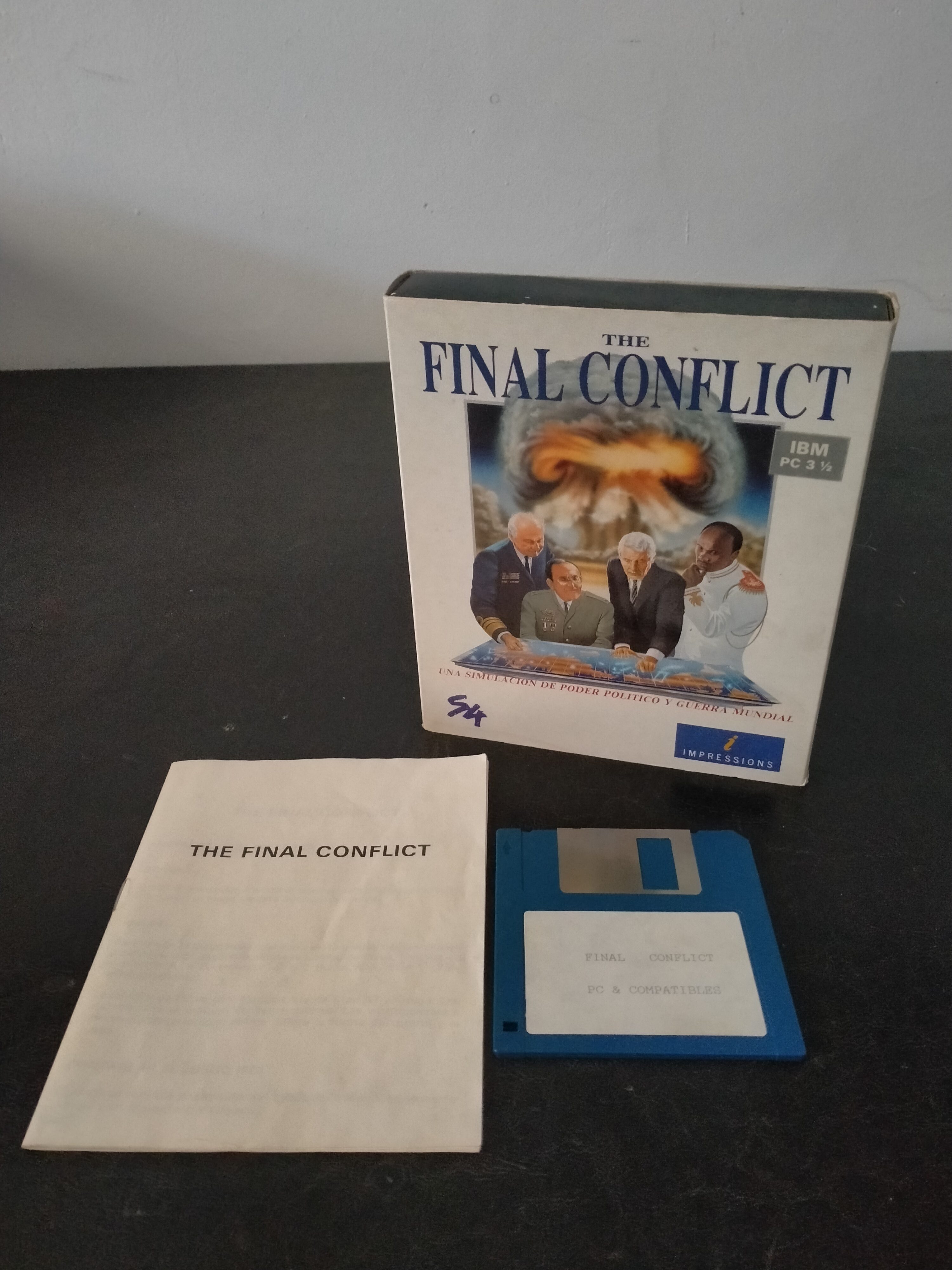Imagen documental 3 de The Final Conflict, formato Big Box, para MS-DOS