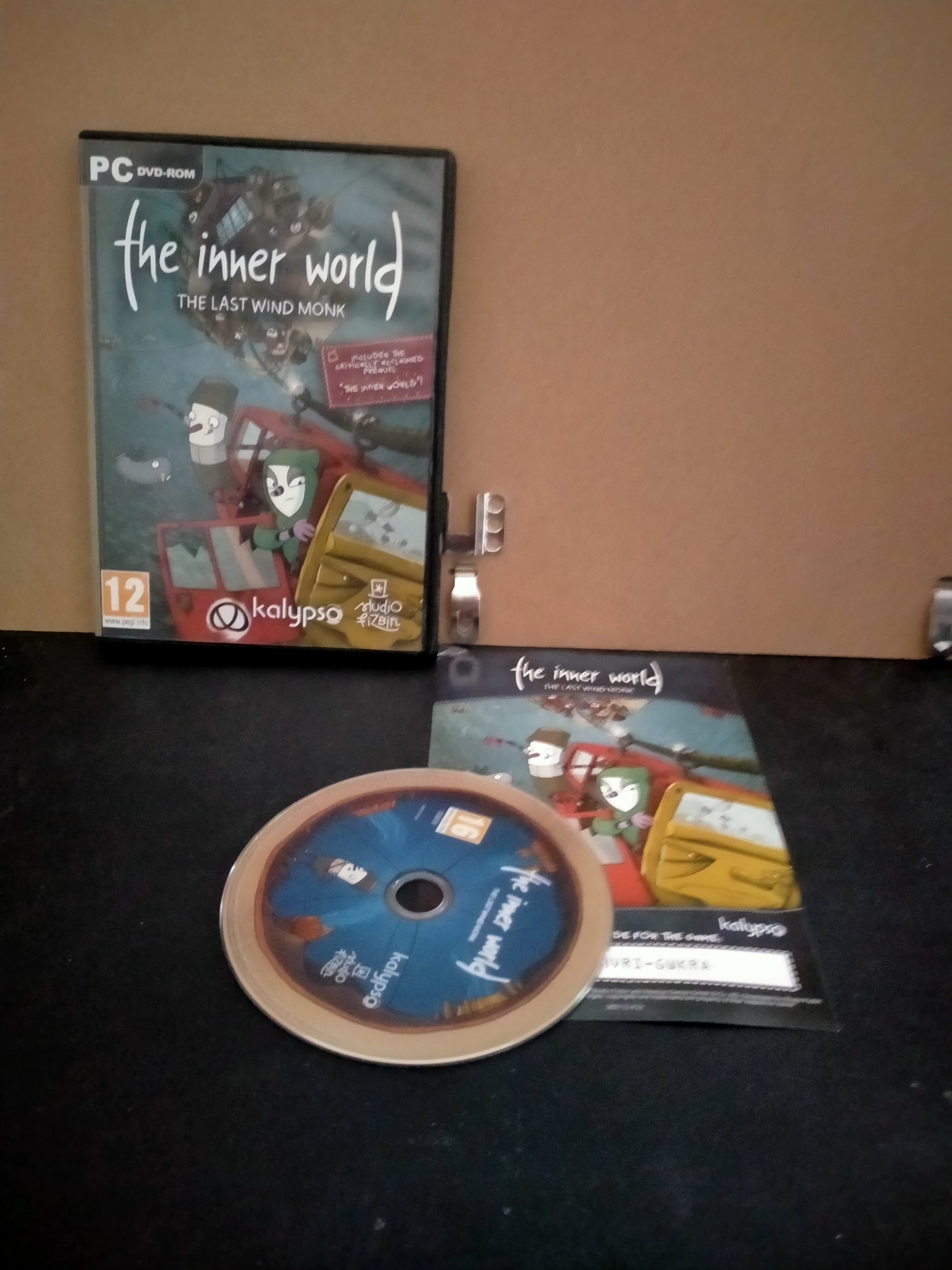 Edición física de The Inner World: The Last Wind Monk