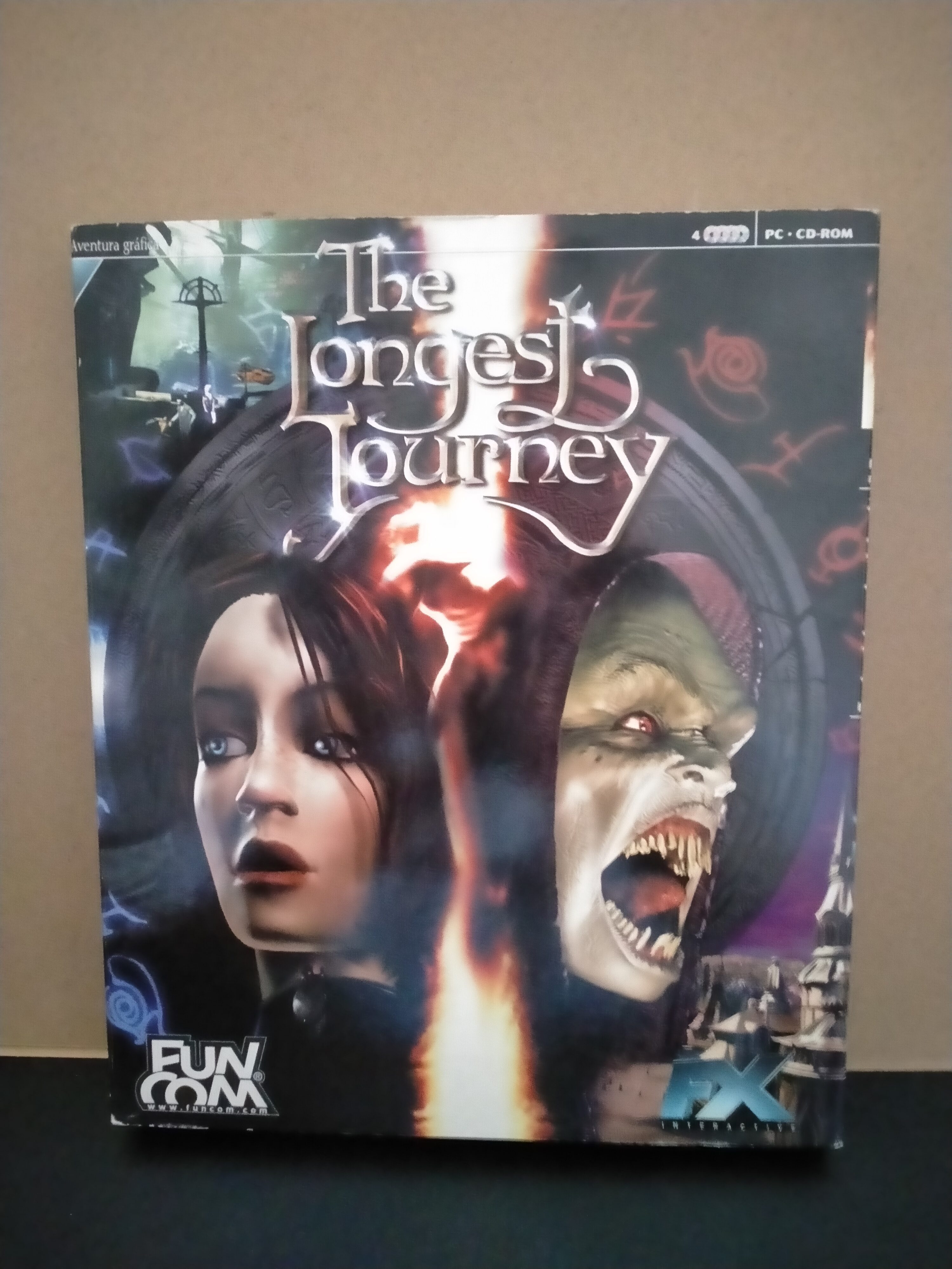Edición física de The Longest Journey