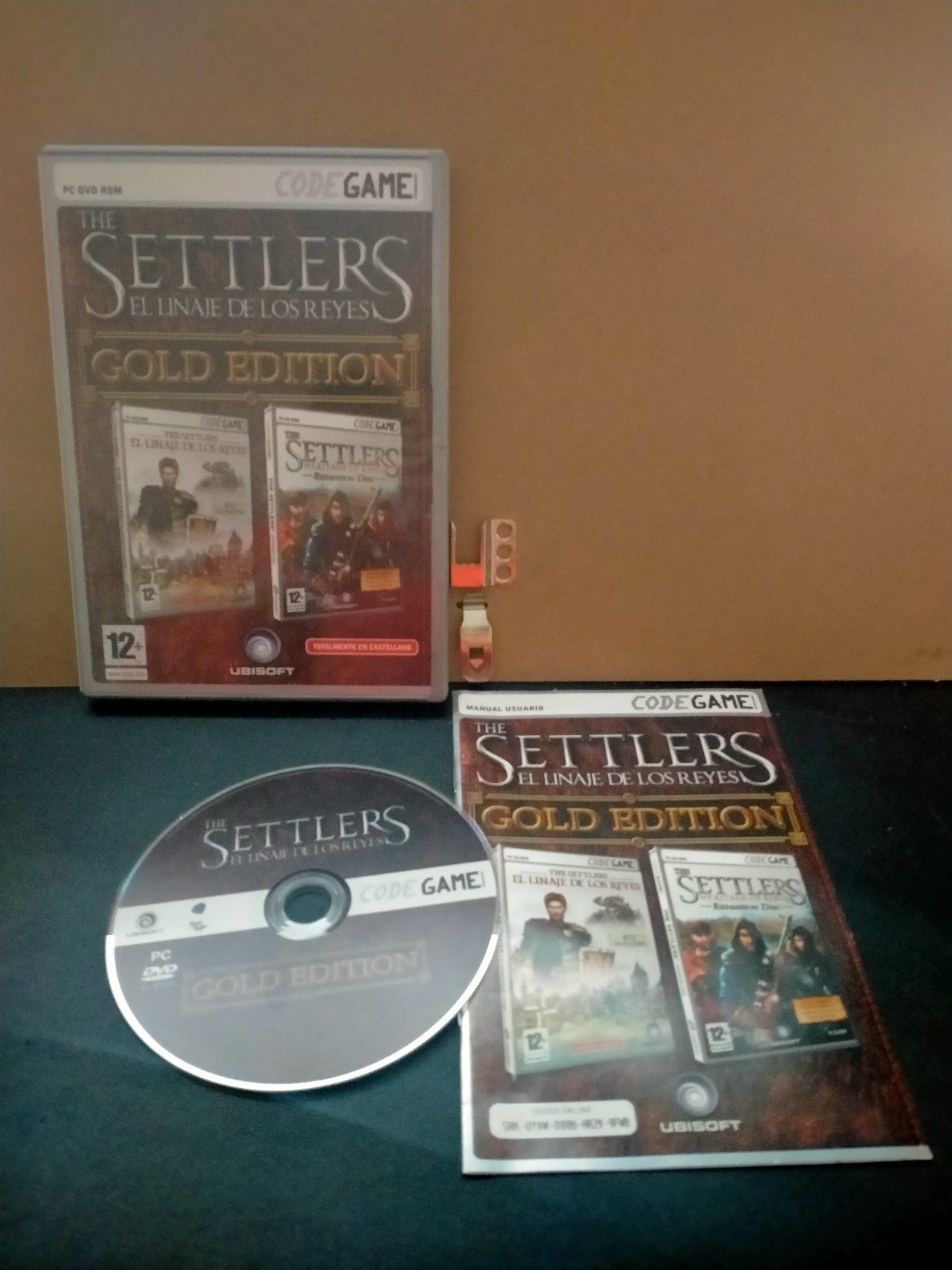 Edición física de The Settlers: El linaje de los reyes – Gold Edition