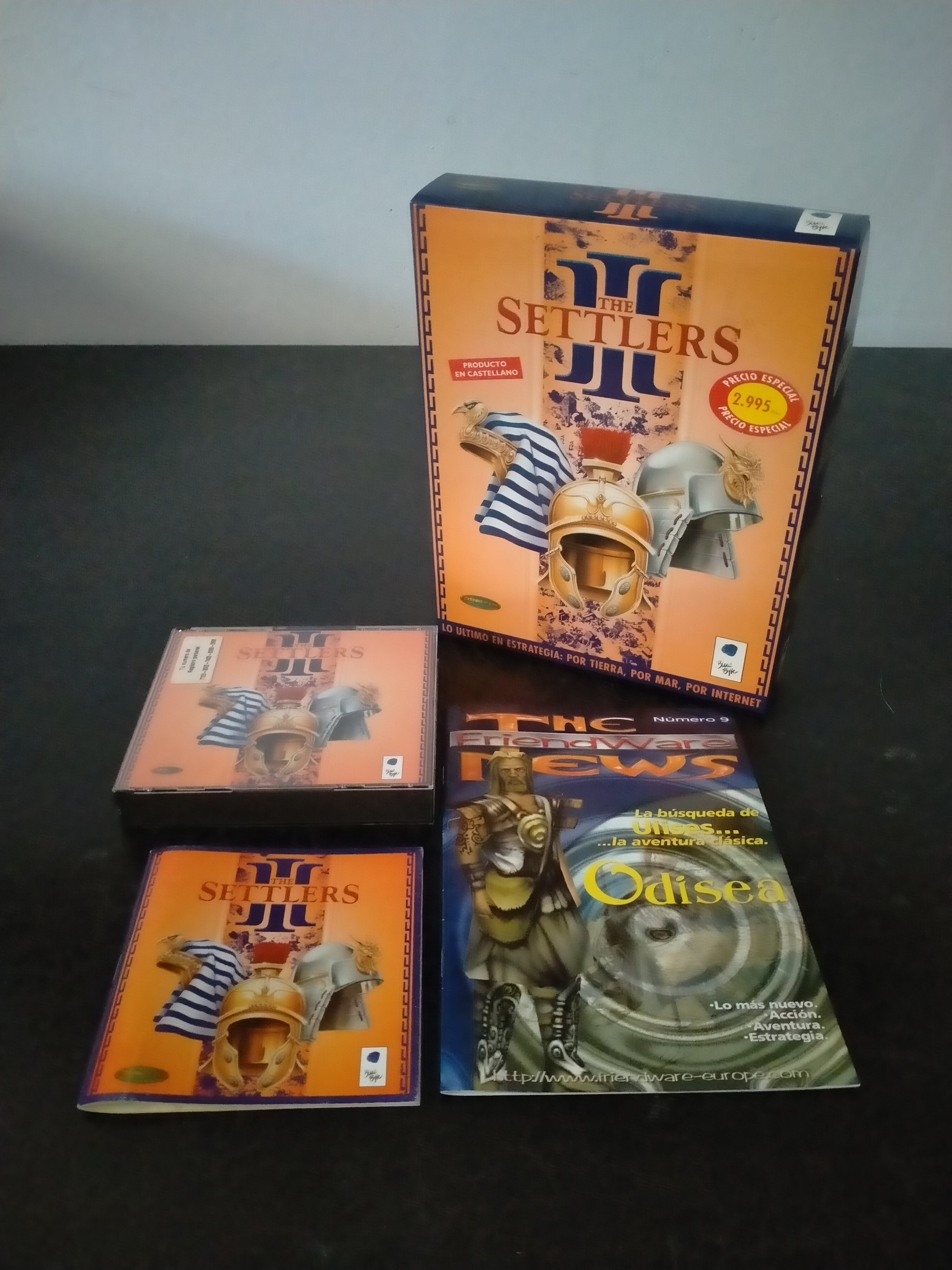 Imagen documental 3 de The Settlers III, formato Big Box, para Windows 95, Windows 98