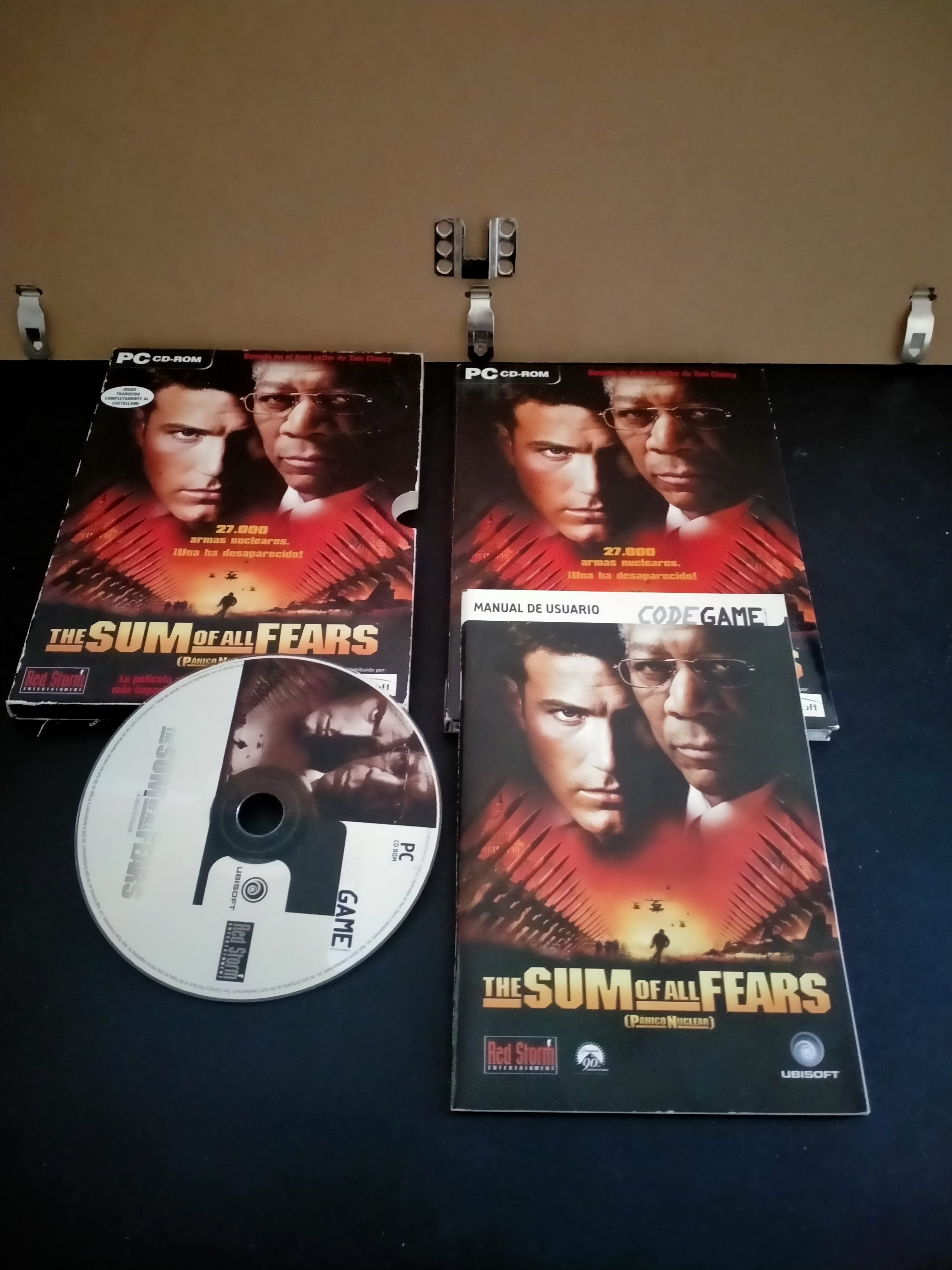 Edición física de The Sum of All Fears