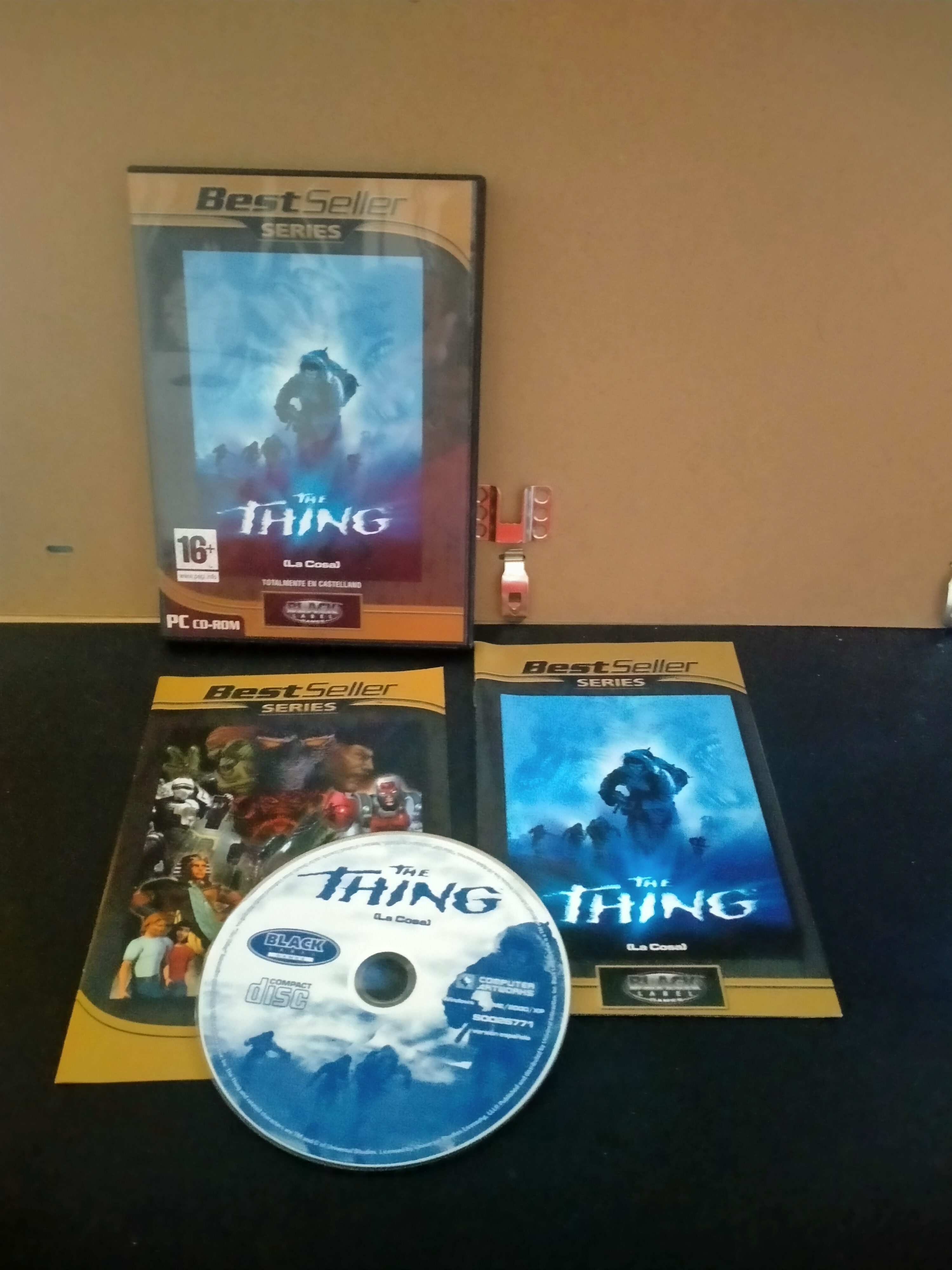 Edición física de The Thing