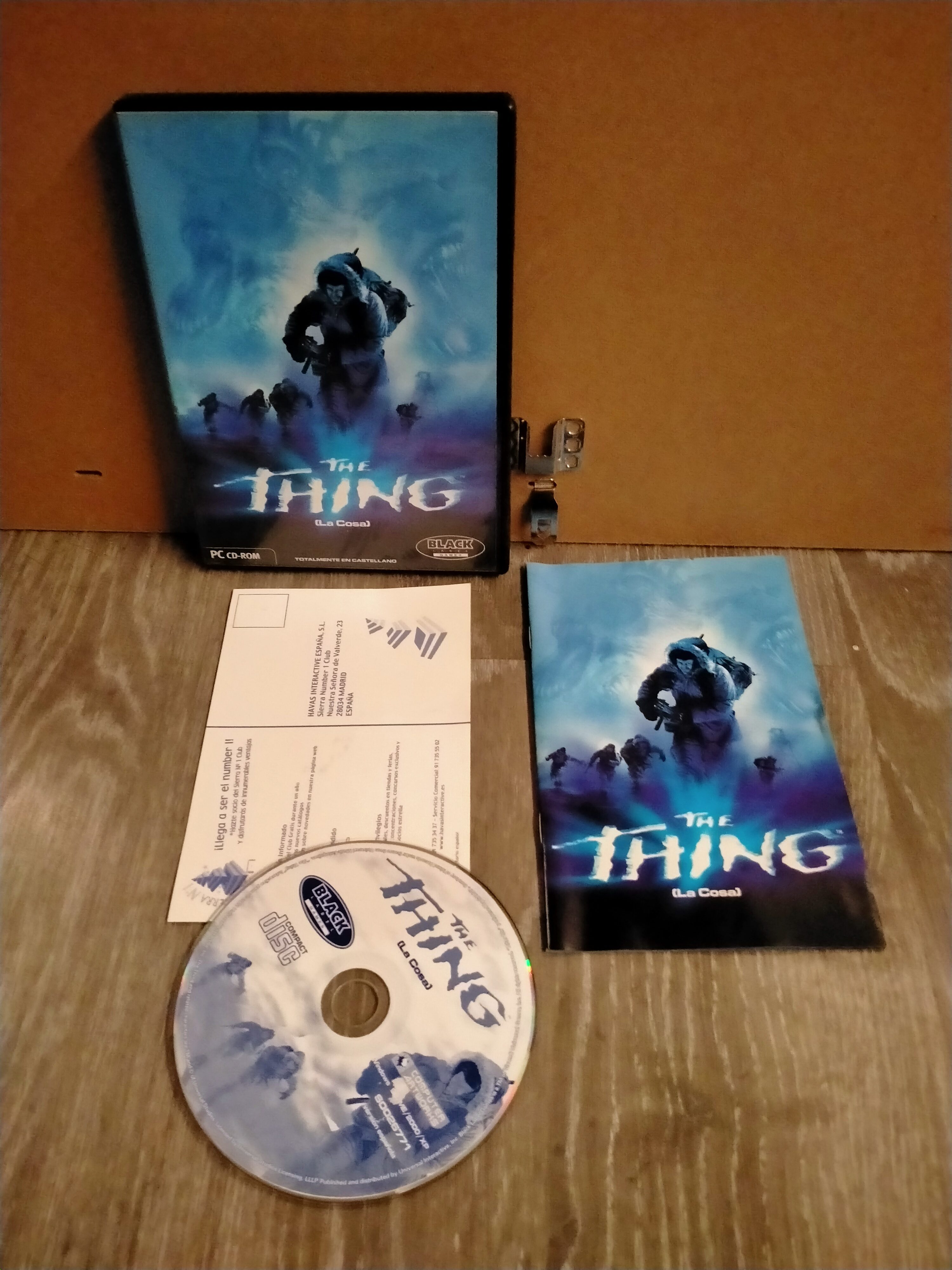 Edición física de The Thing (La Cosa)