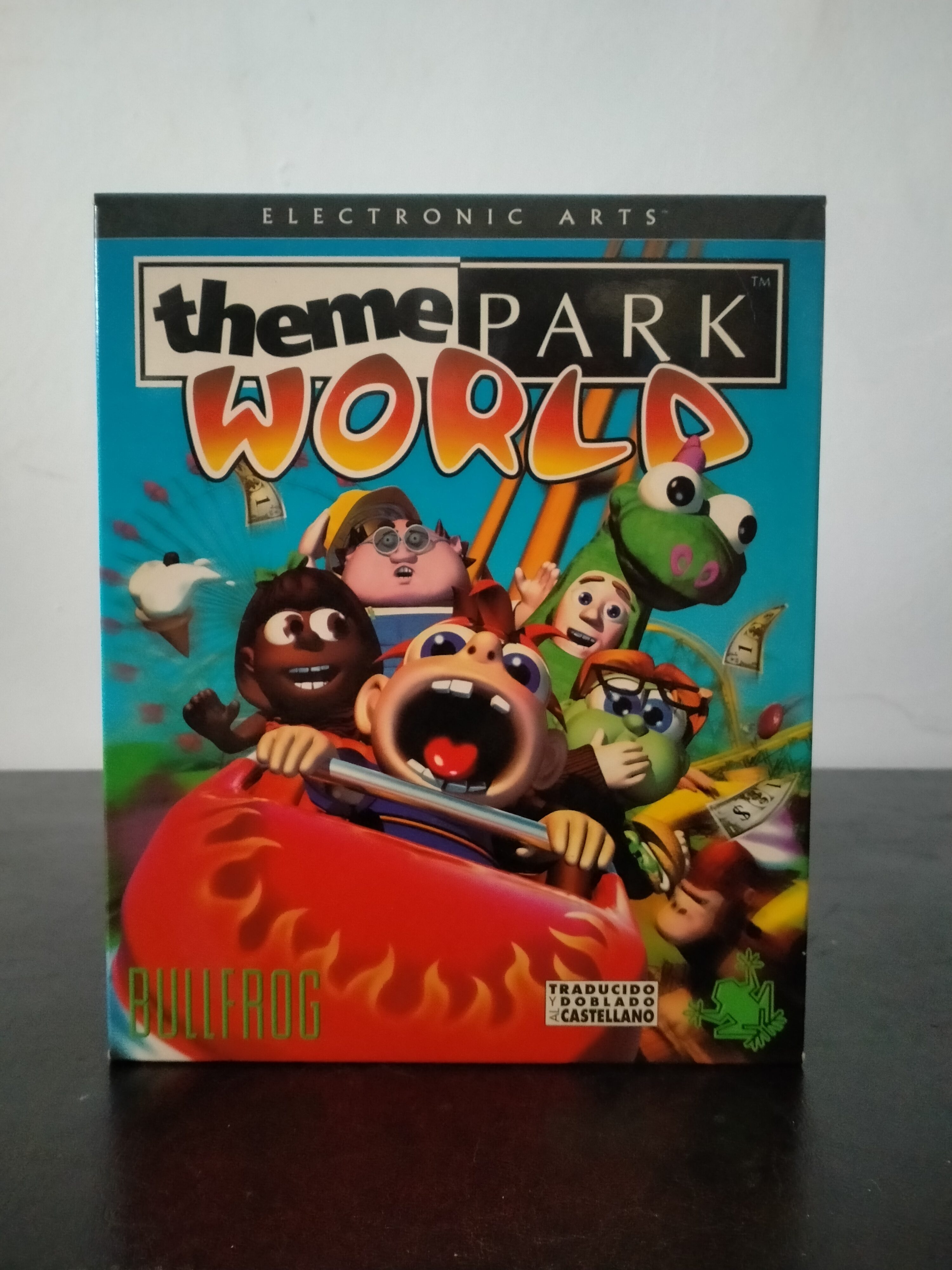 Edición física de Theme Park World