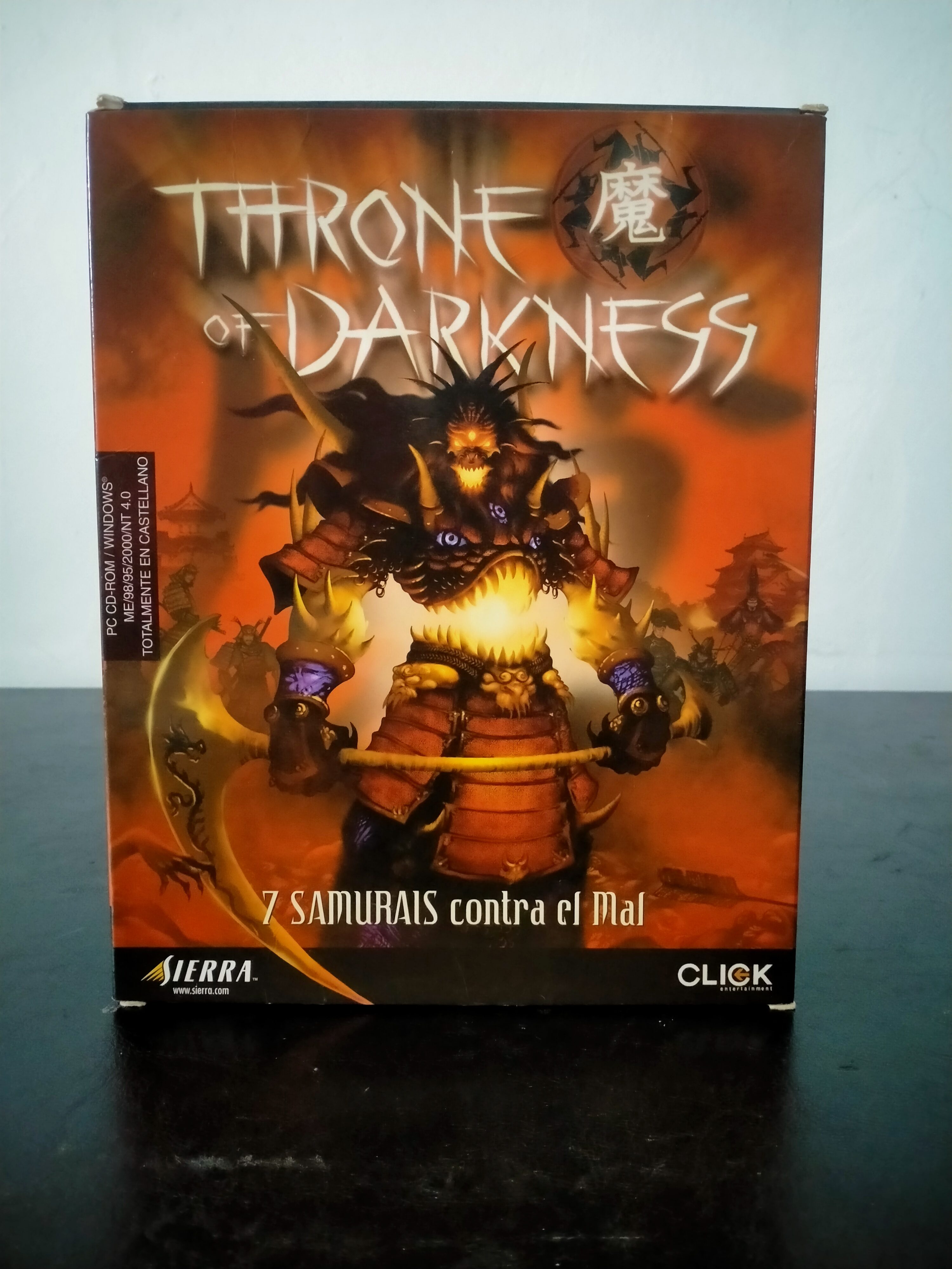 Portada de Throne of Darkness