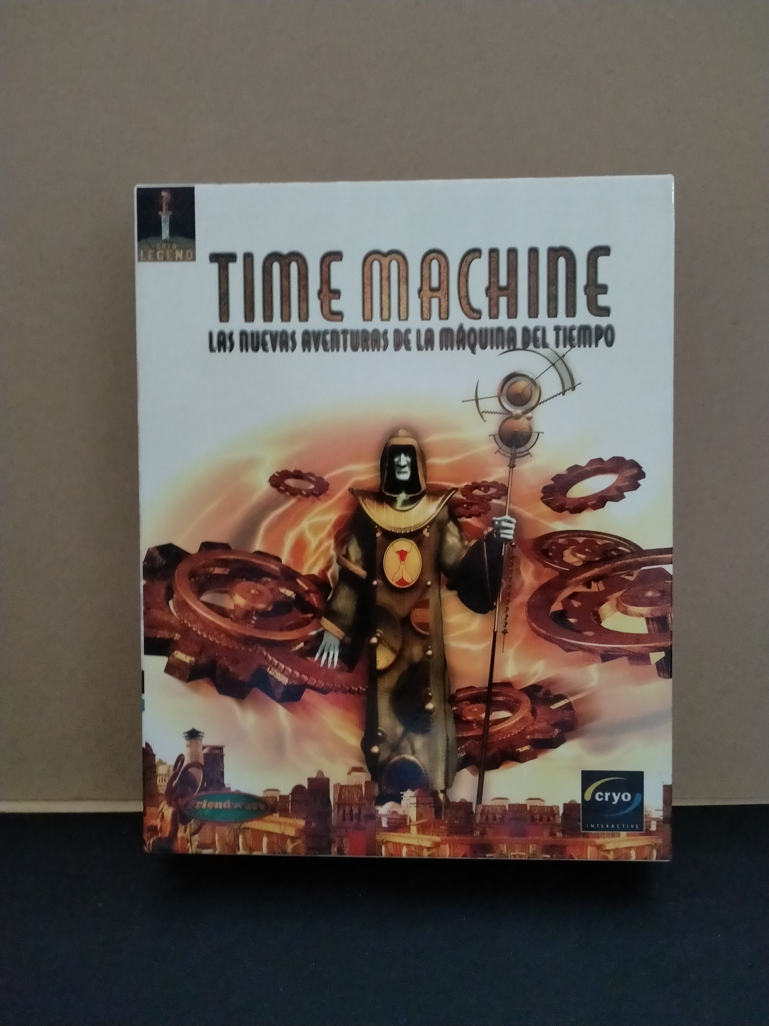 Edición física de Time Machine: Las Nuevas Aventuras de la Máquina del Tiempo