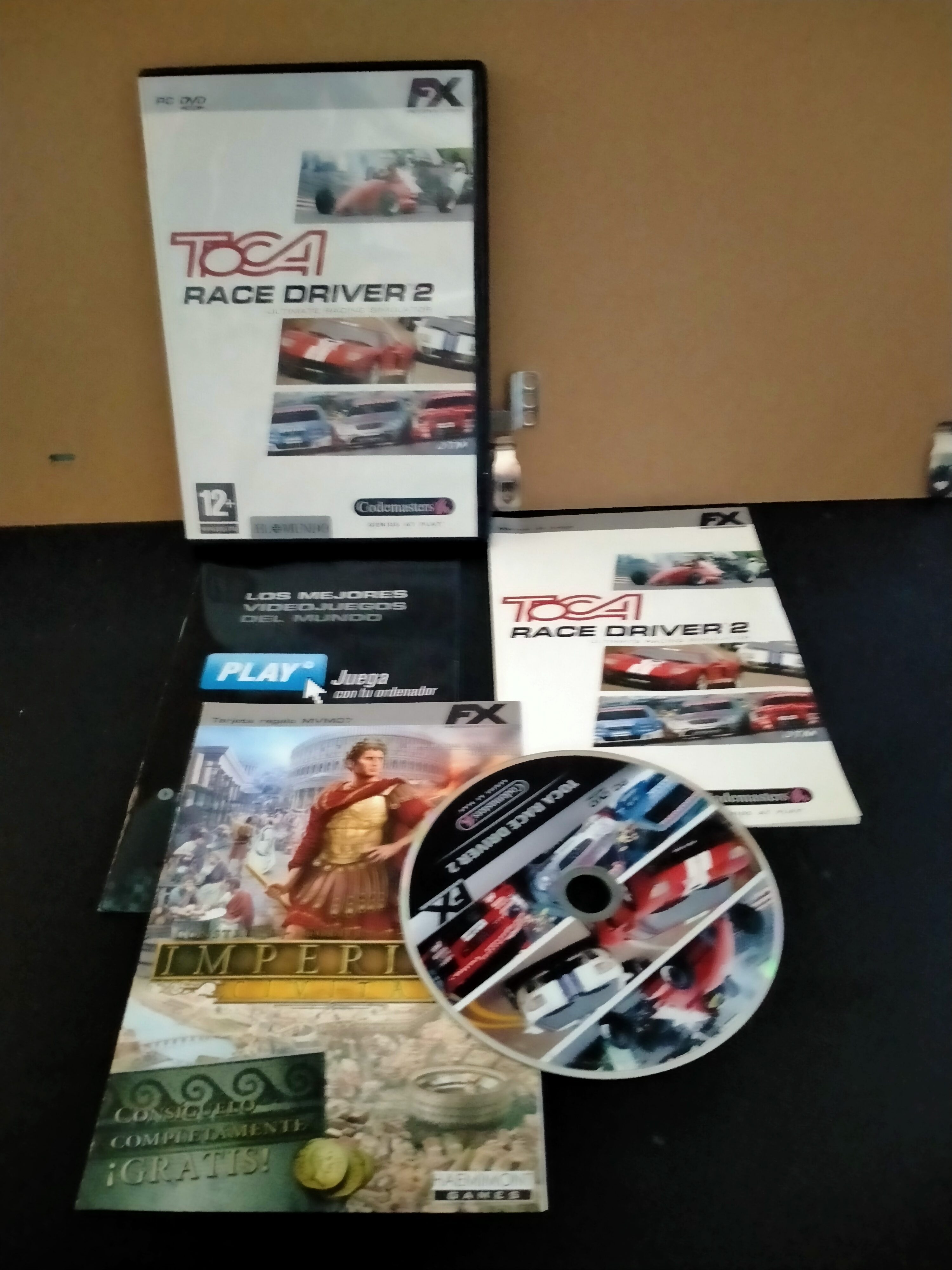 Edición física de TOCA Race Driver 2