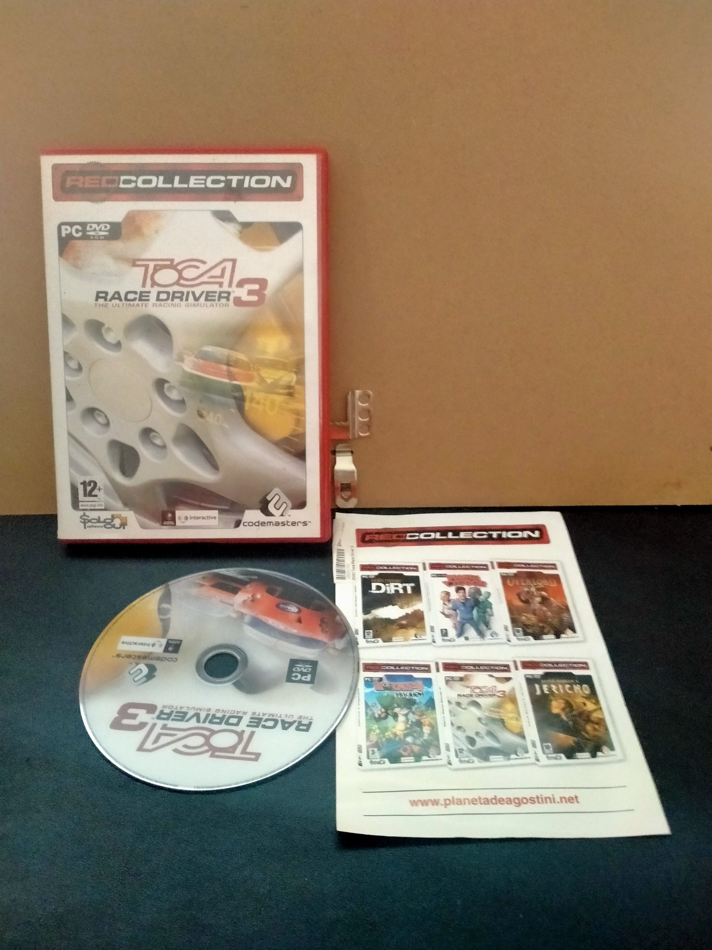 Edición física de TOCA Race Driver 3