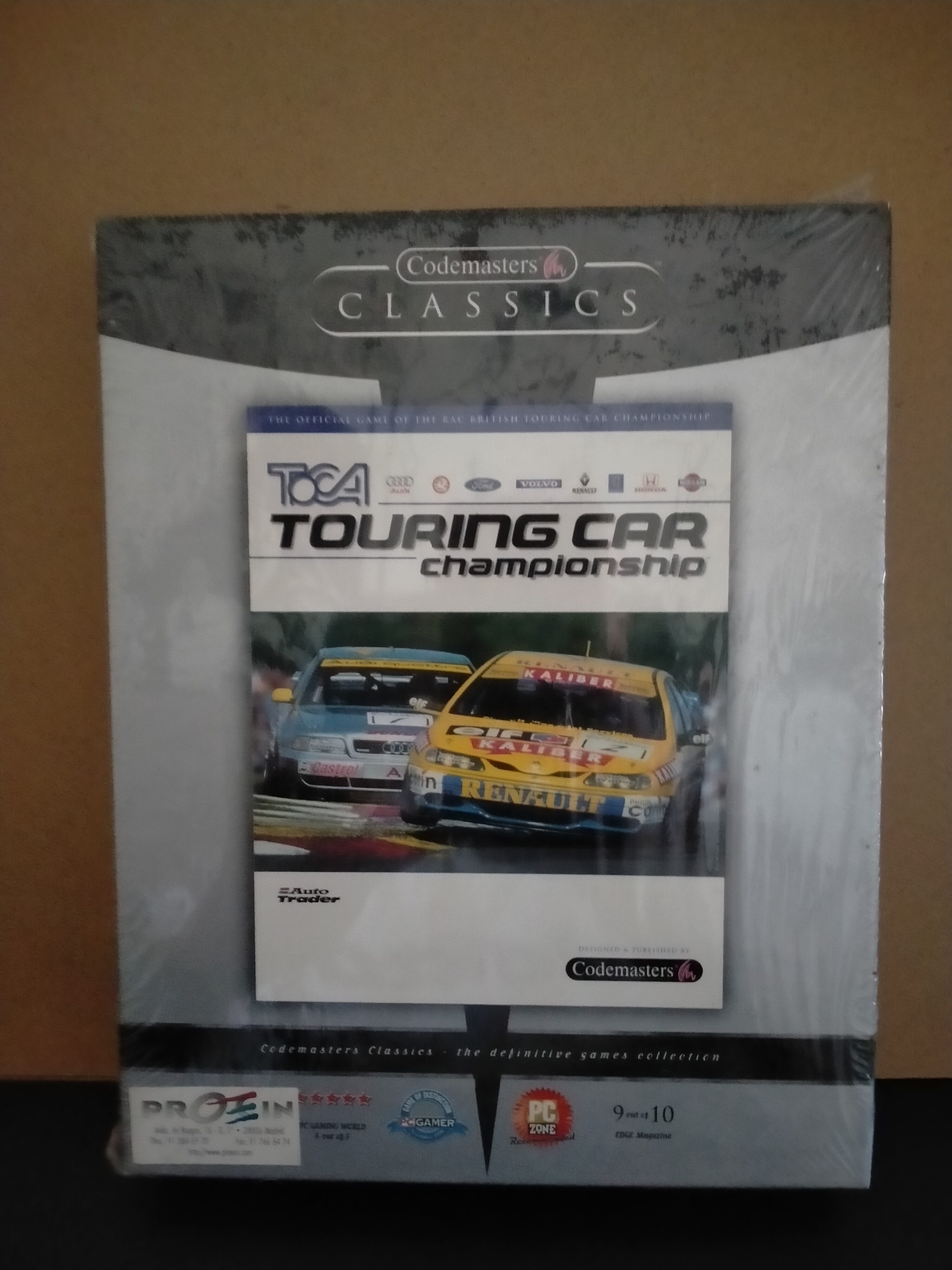 Edición física de TOCA: Touring Car Championship