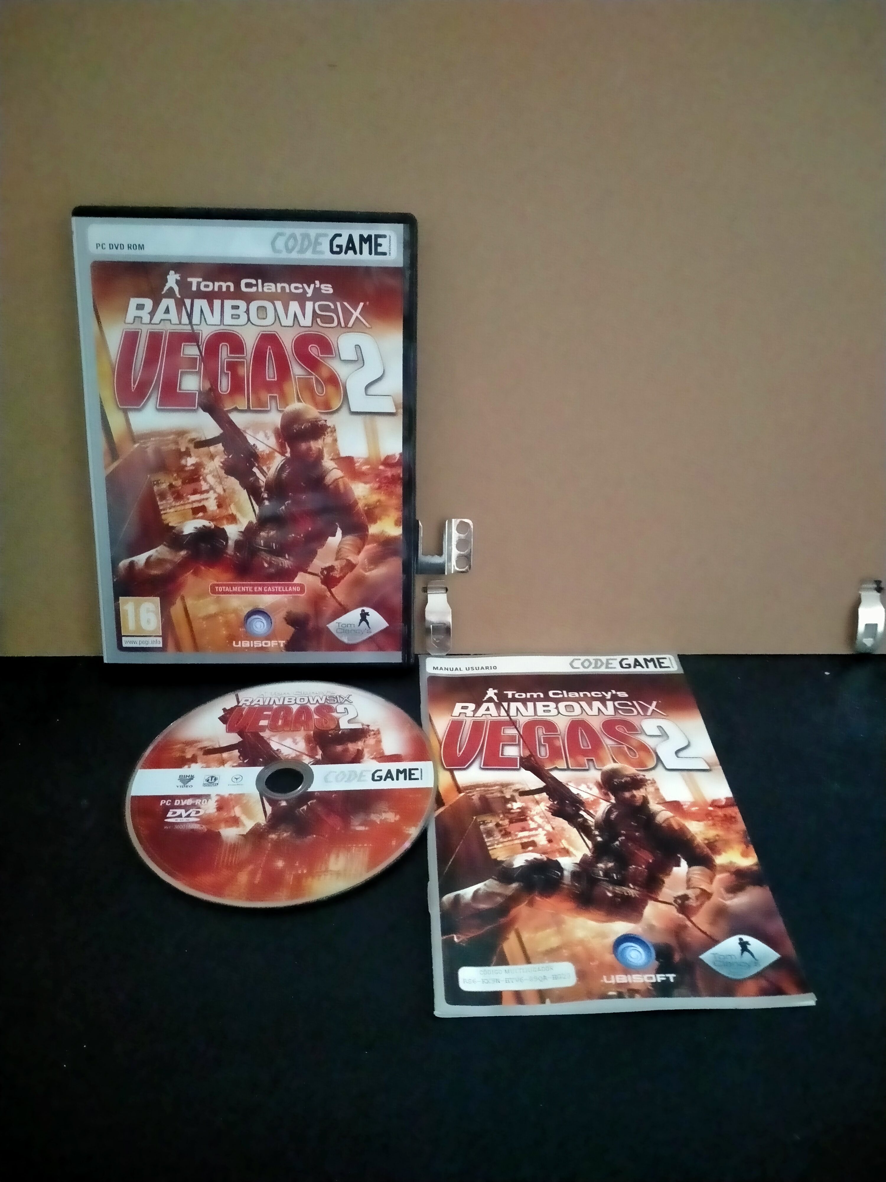 Edición física de Tom Clancy's Rainbow Six: Vegas 2