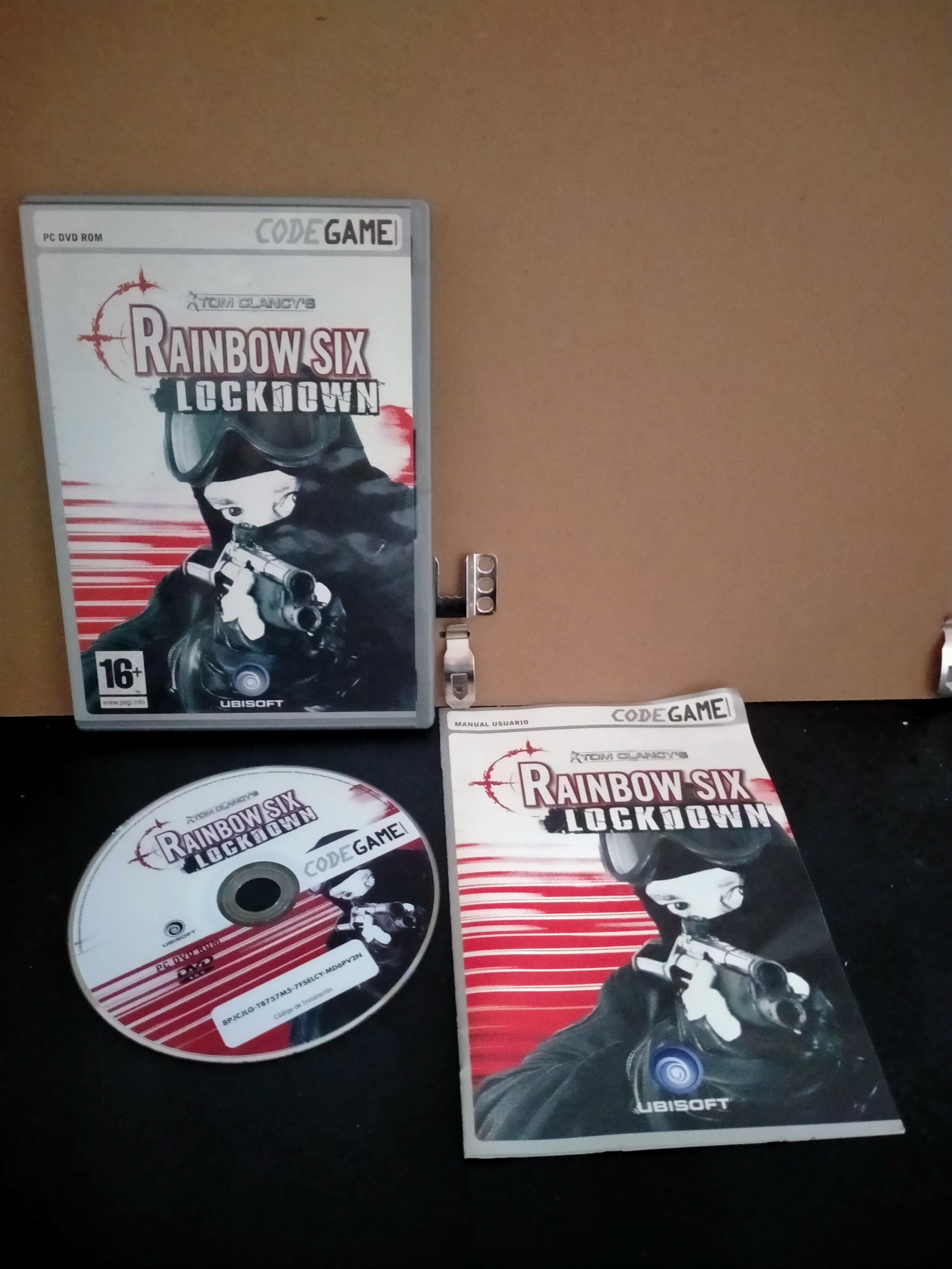Edición física de Tom Clancy's Rainbow Six: Lockdown