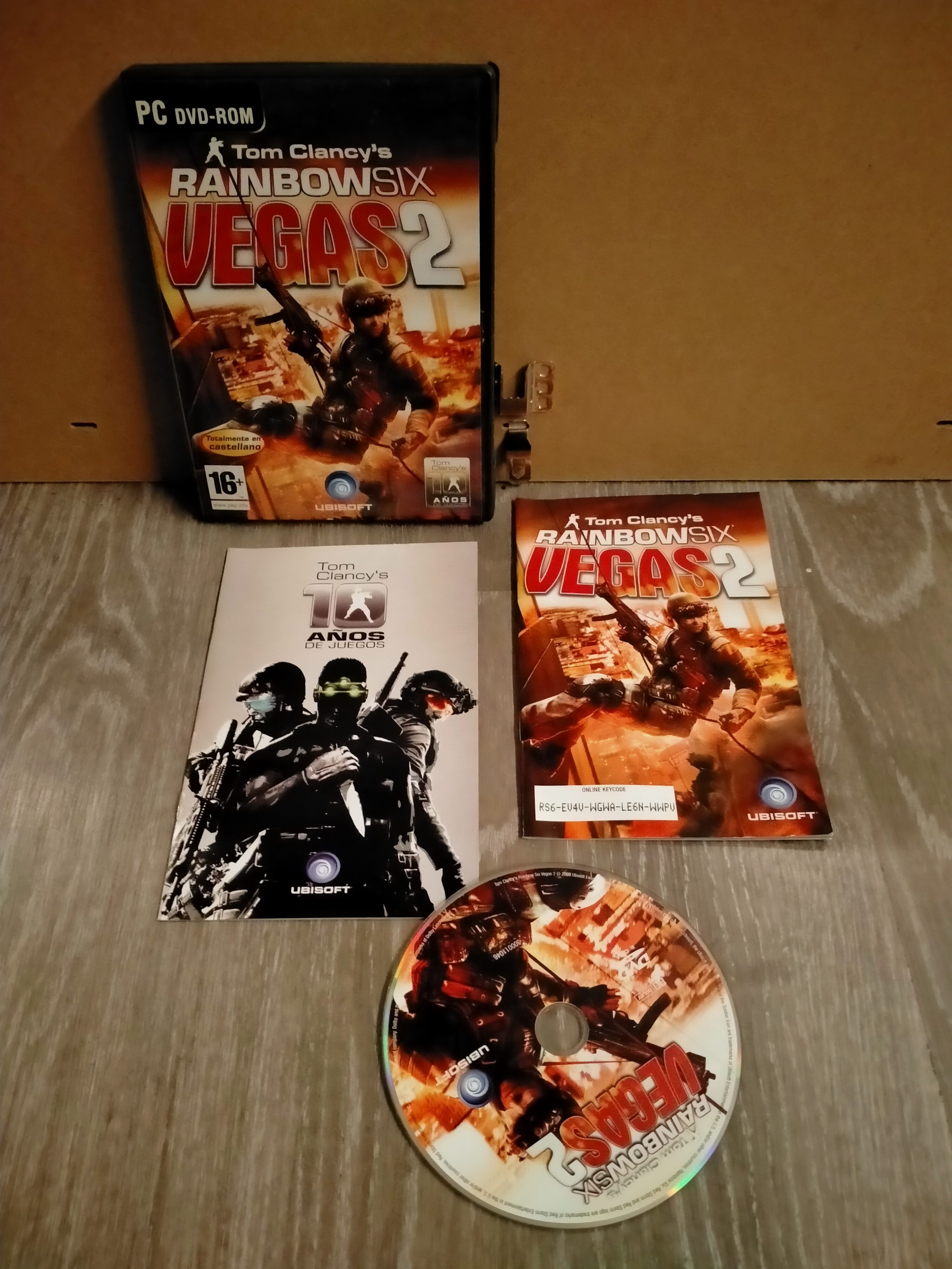 Edición física de Tom Clancy's Rainbow Six: Vegas 2