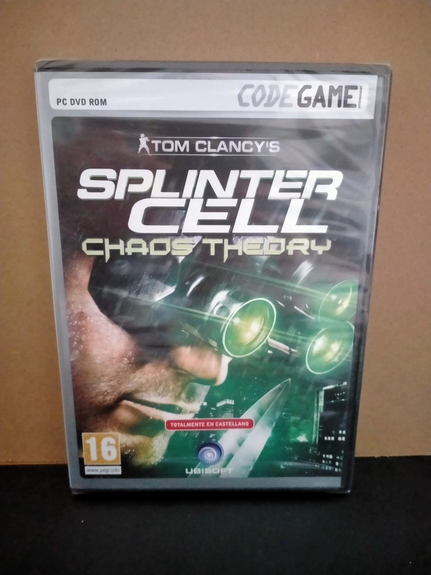 Edición física de Tom Clancy's Splinter Cell: Chaos Theory