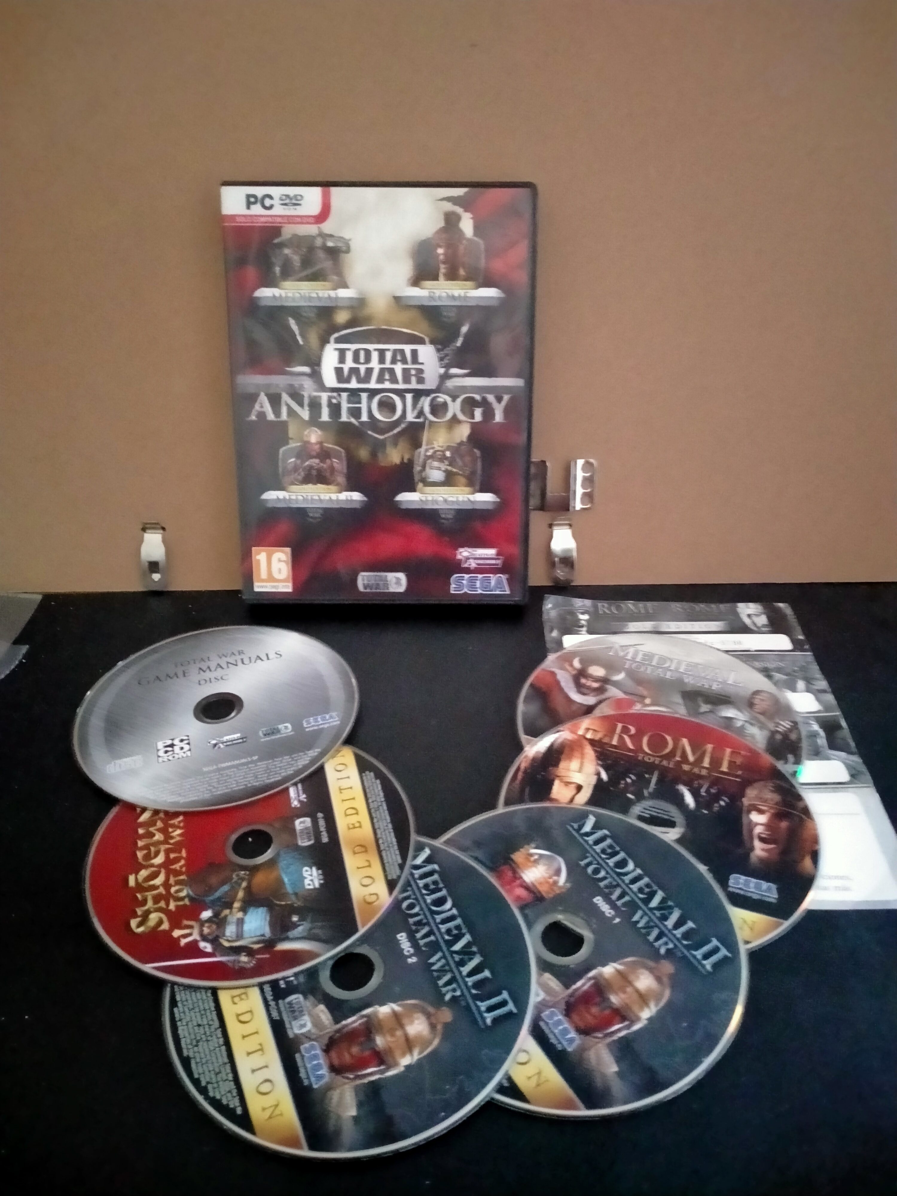 Edición física de Total War Anthology