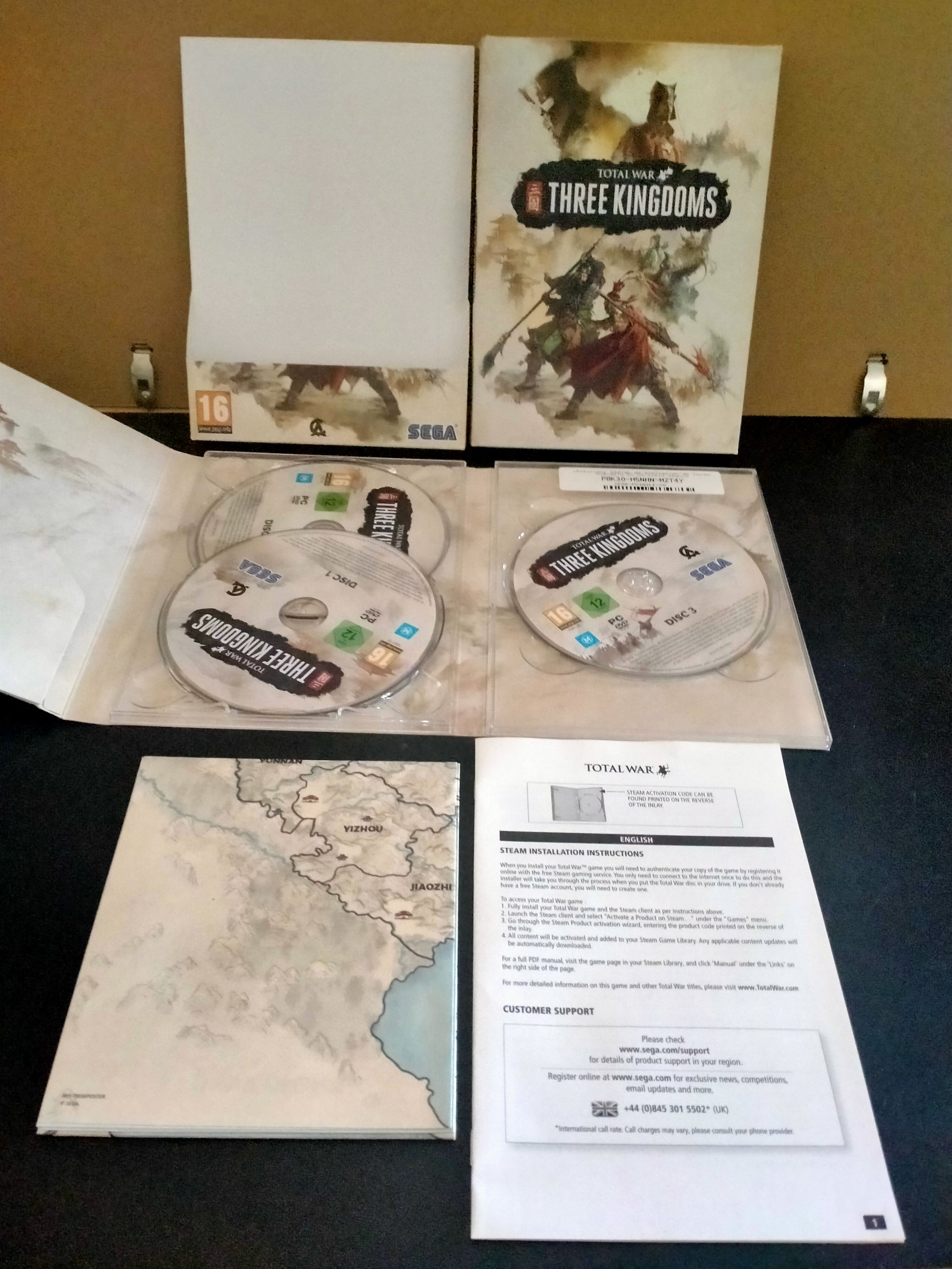 Edición física de Total War: Three Kingdoms