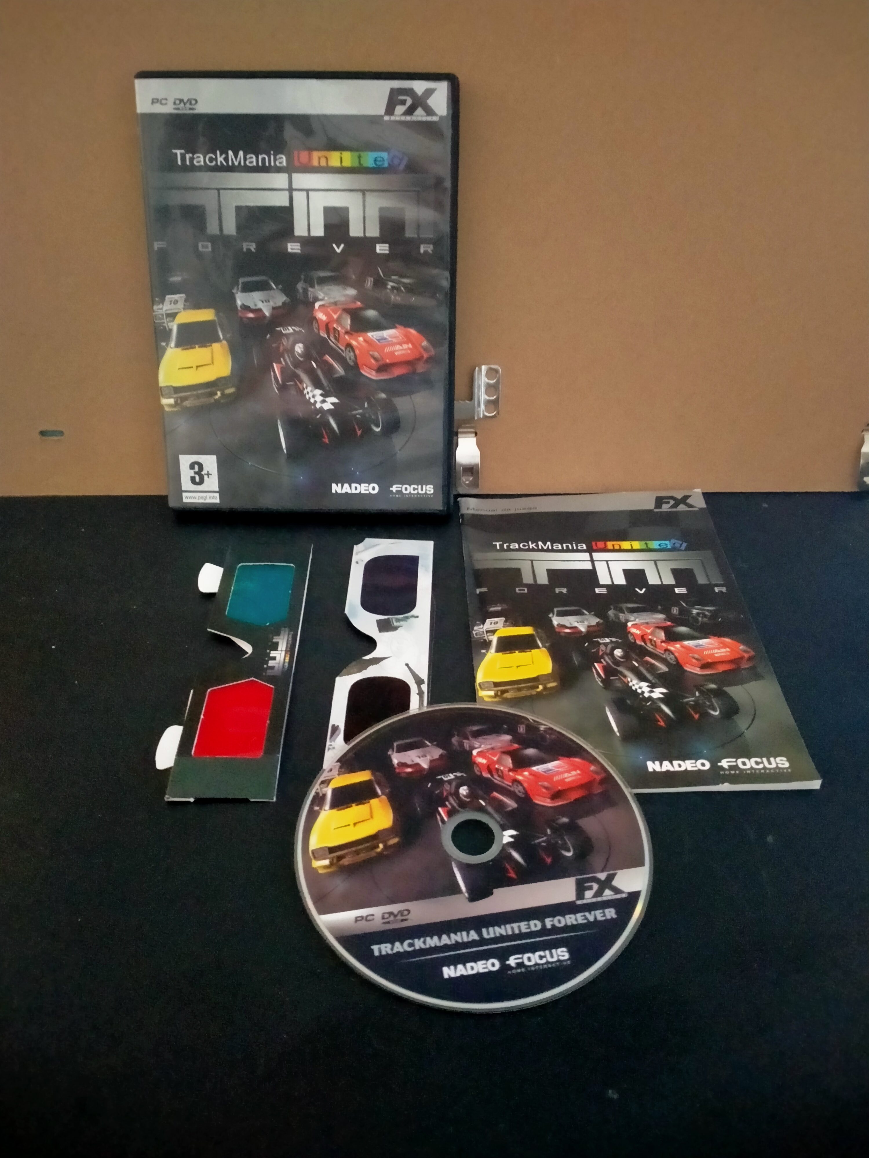 Edición física de Trackmania Forever