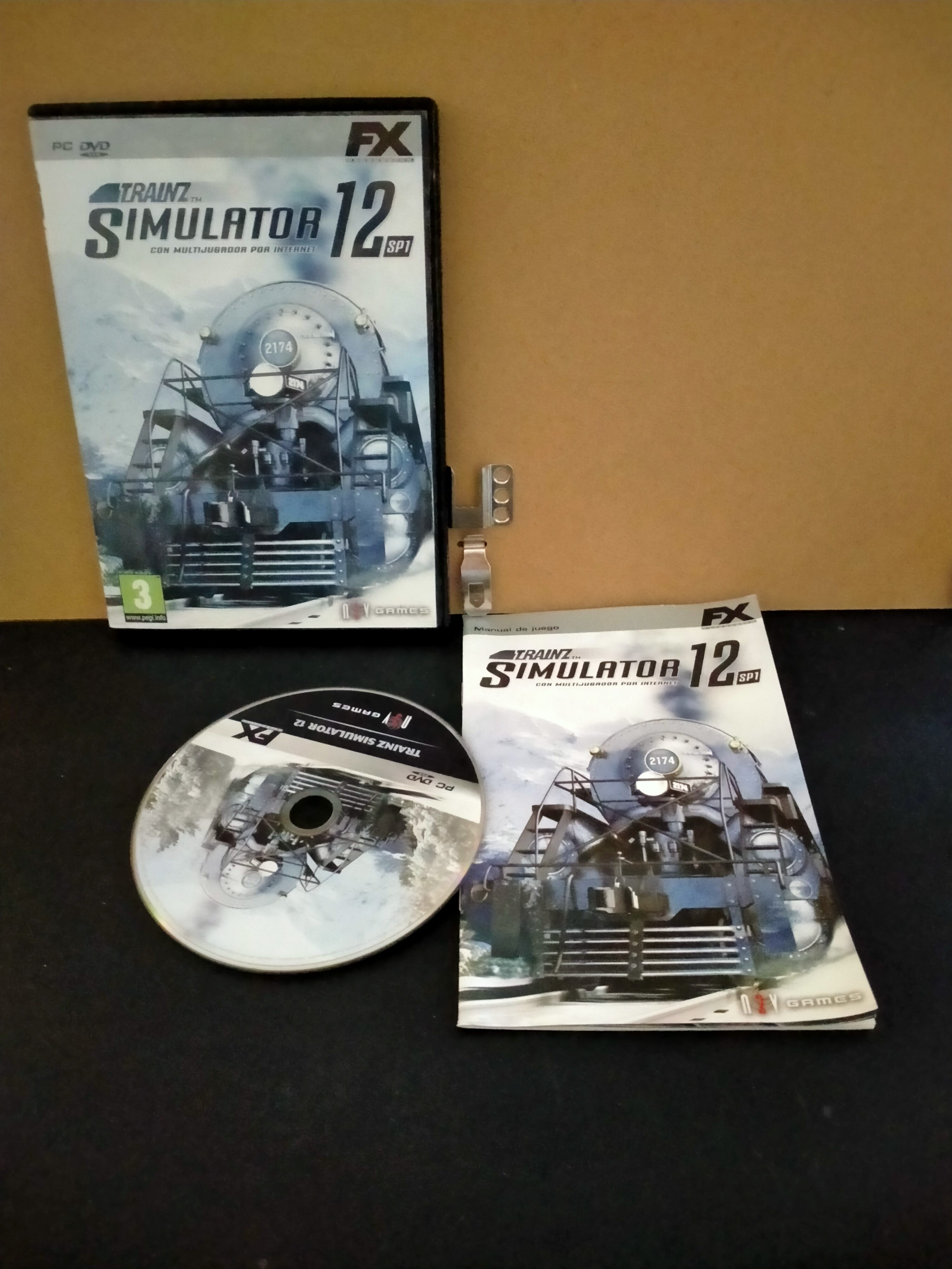 Edición física de Trainz Simulator 12