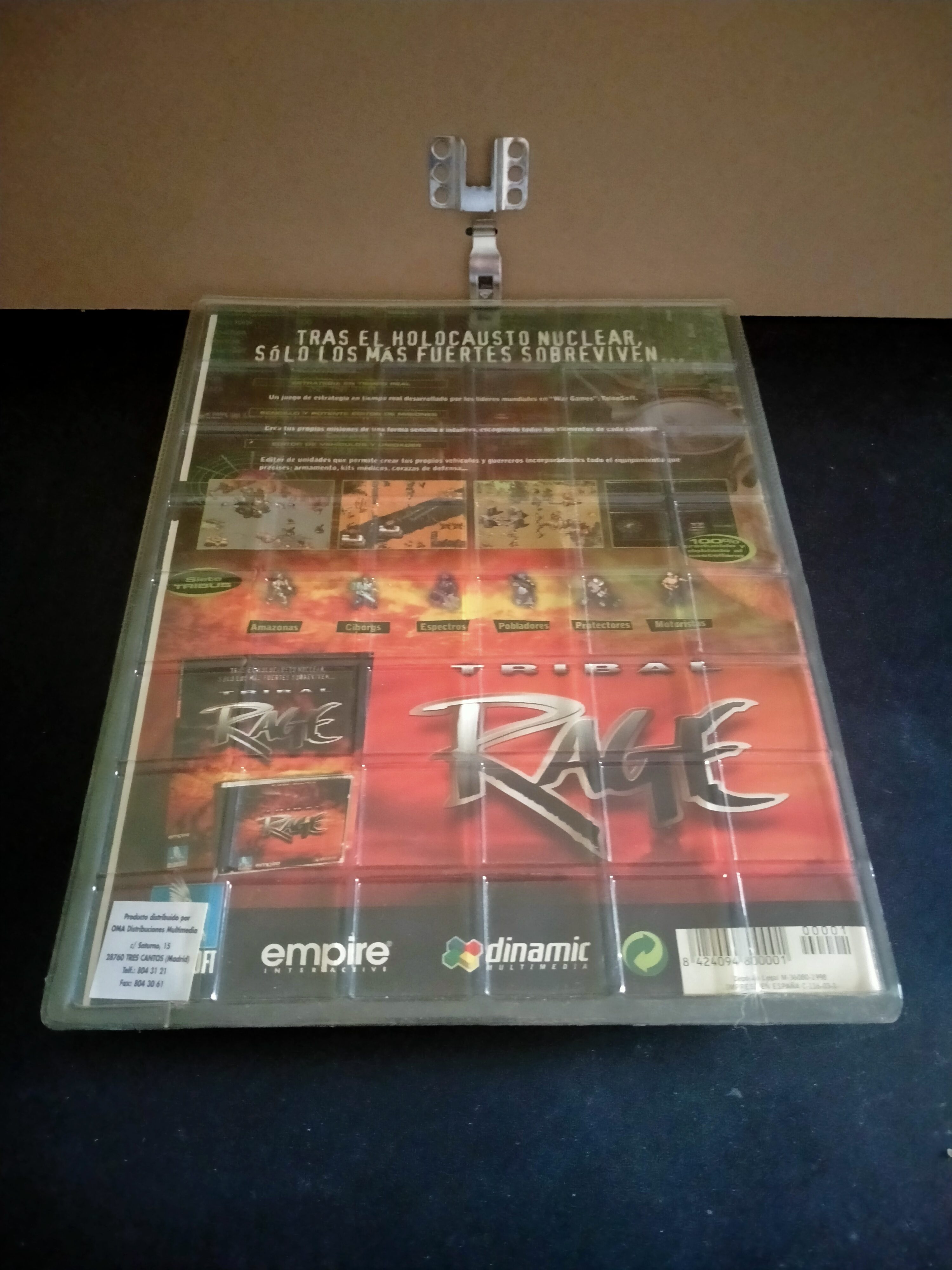 Imagen documental 2 de Tribal Rage, formato Jewel Case, para Windows 95, Windows 98